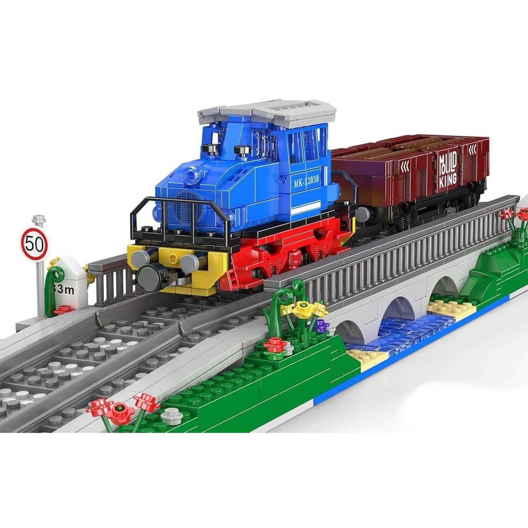 12038 - Diesellokomotive ESU KG230 (Mould King)
