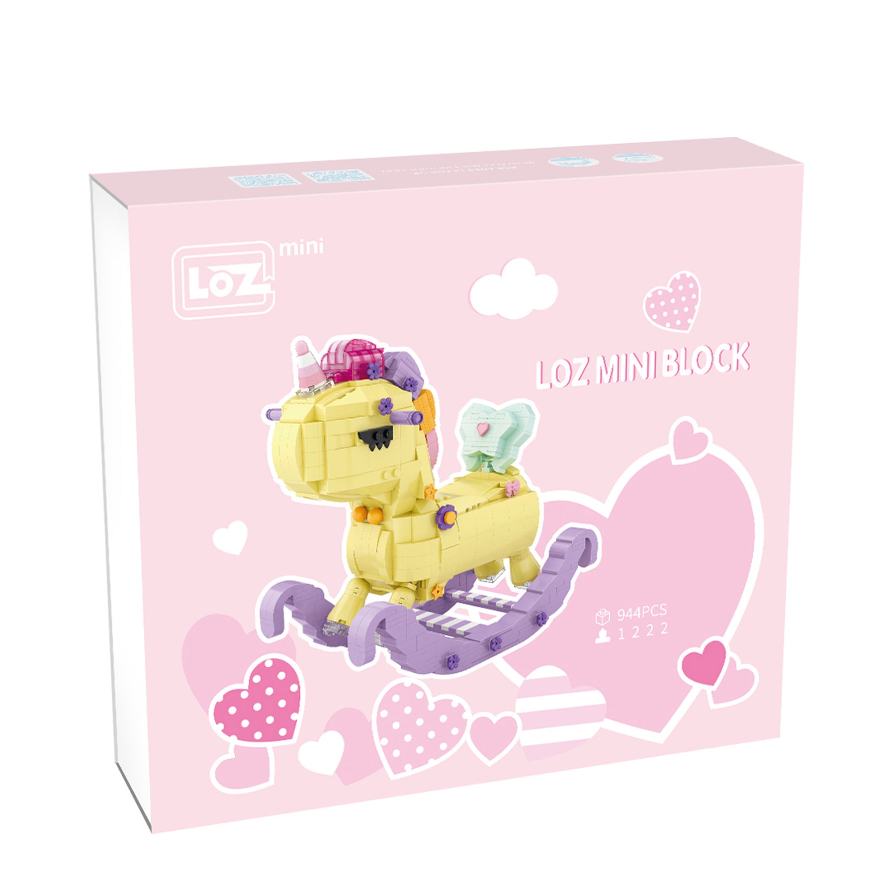 1222 - Einhorn Schaukelpferd (LOZ)