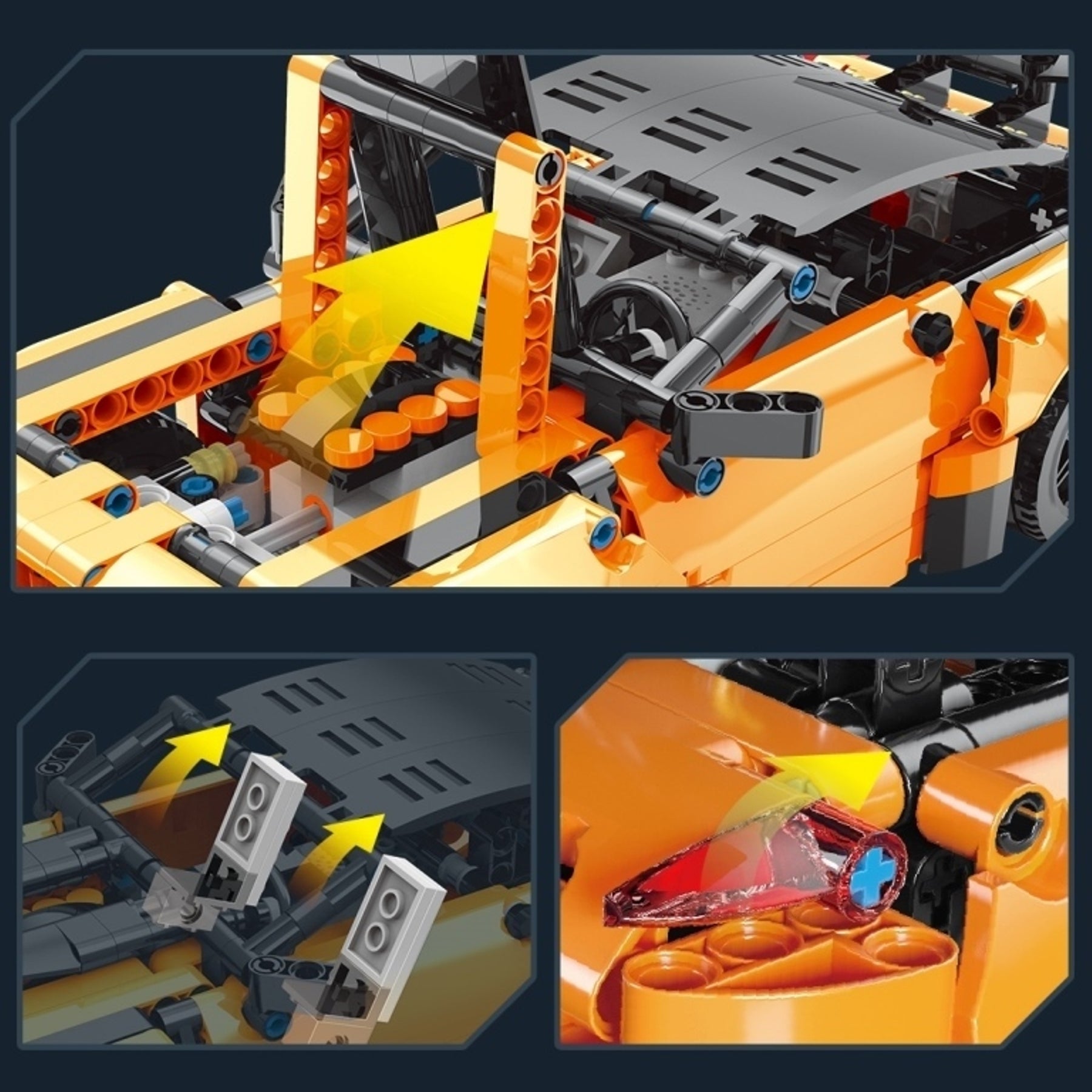 15006 - Challenger Orange (Mould King)