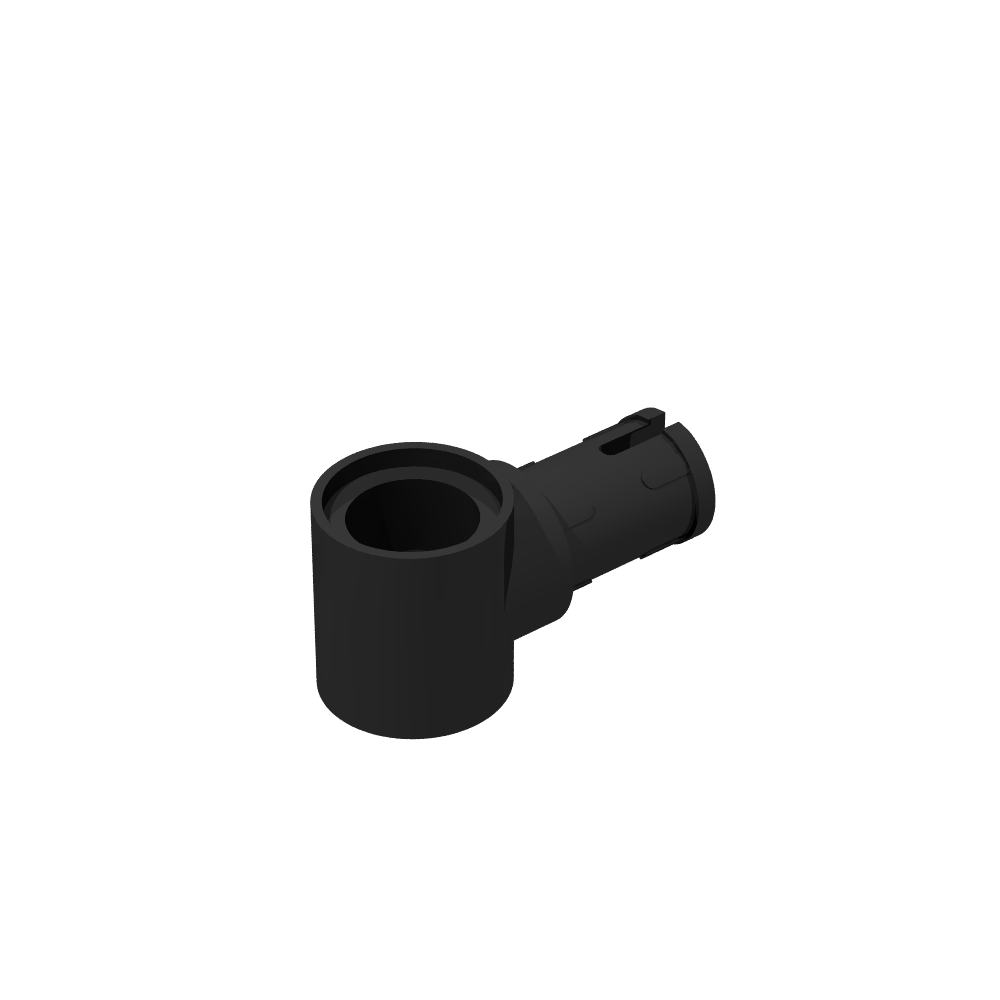Liftarm 1x1 mit Pin schwarz 200 Stück (Cada)