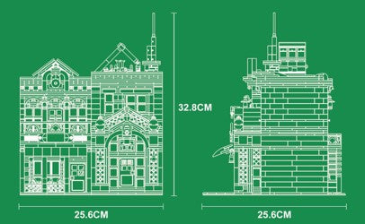 16023 - Französisches Restaurant (Mould King)