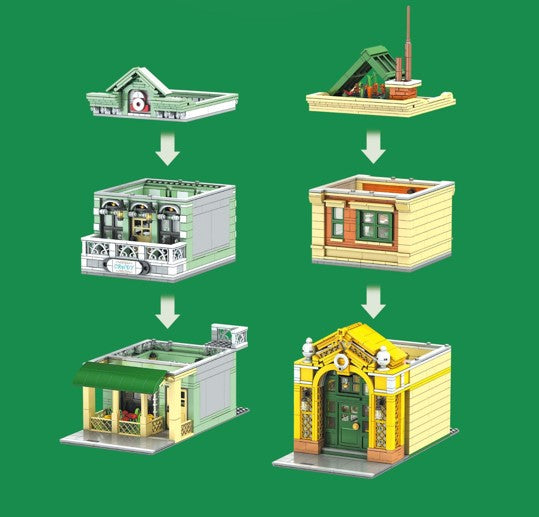 16023 - Französisches Restaurant (Mould King)