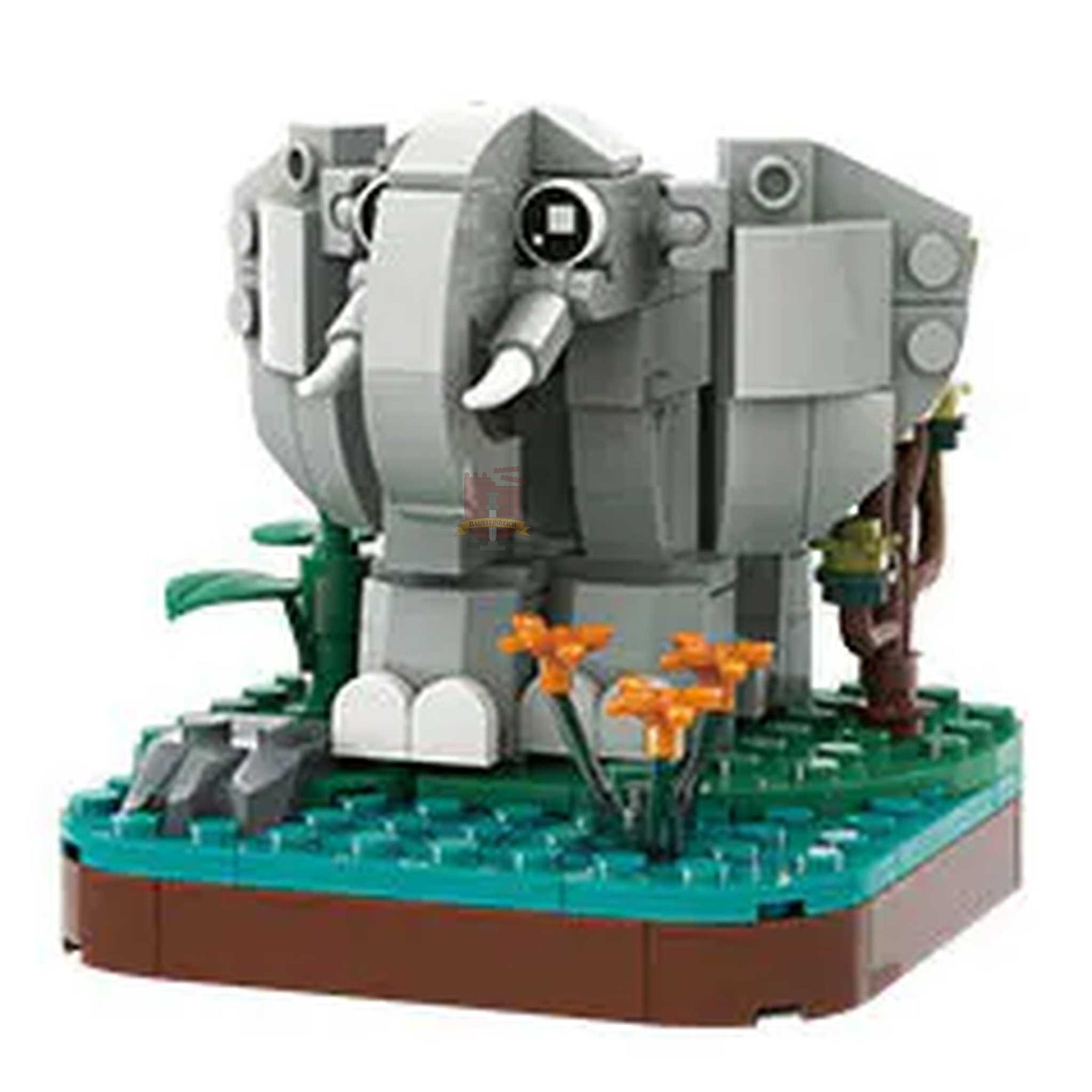 1623 - Elefant (Wange)