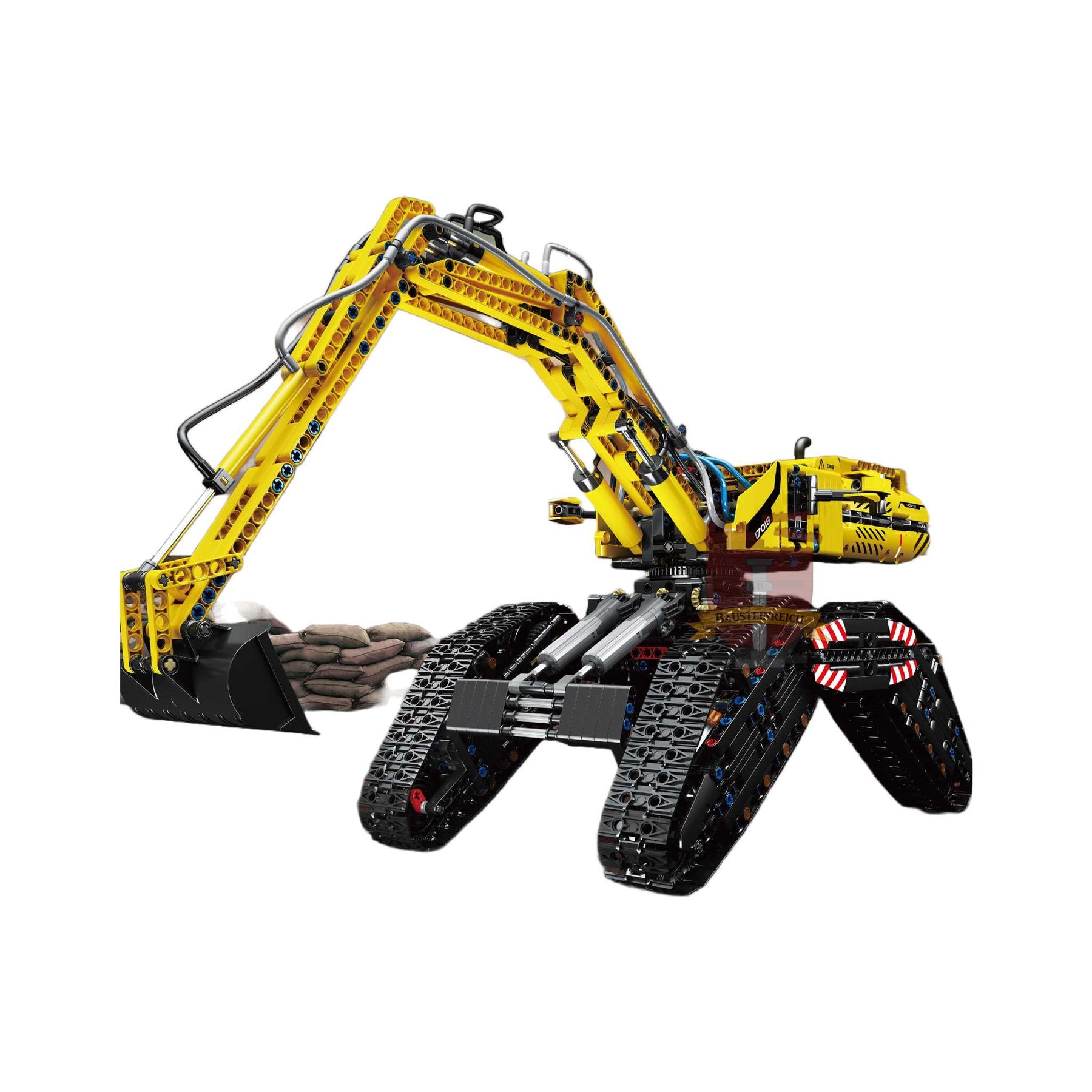 17018 - All-Terrain Bagger (Mould King)