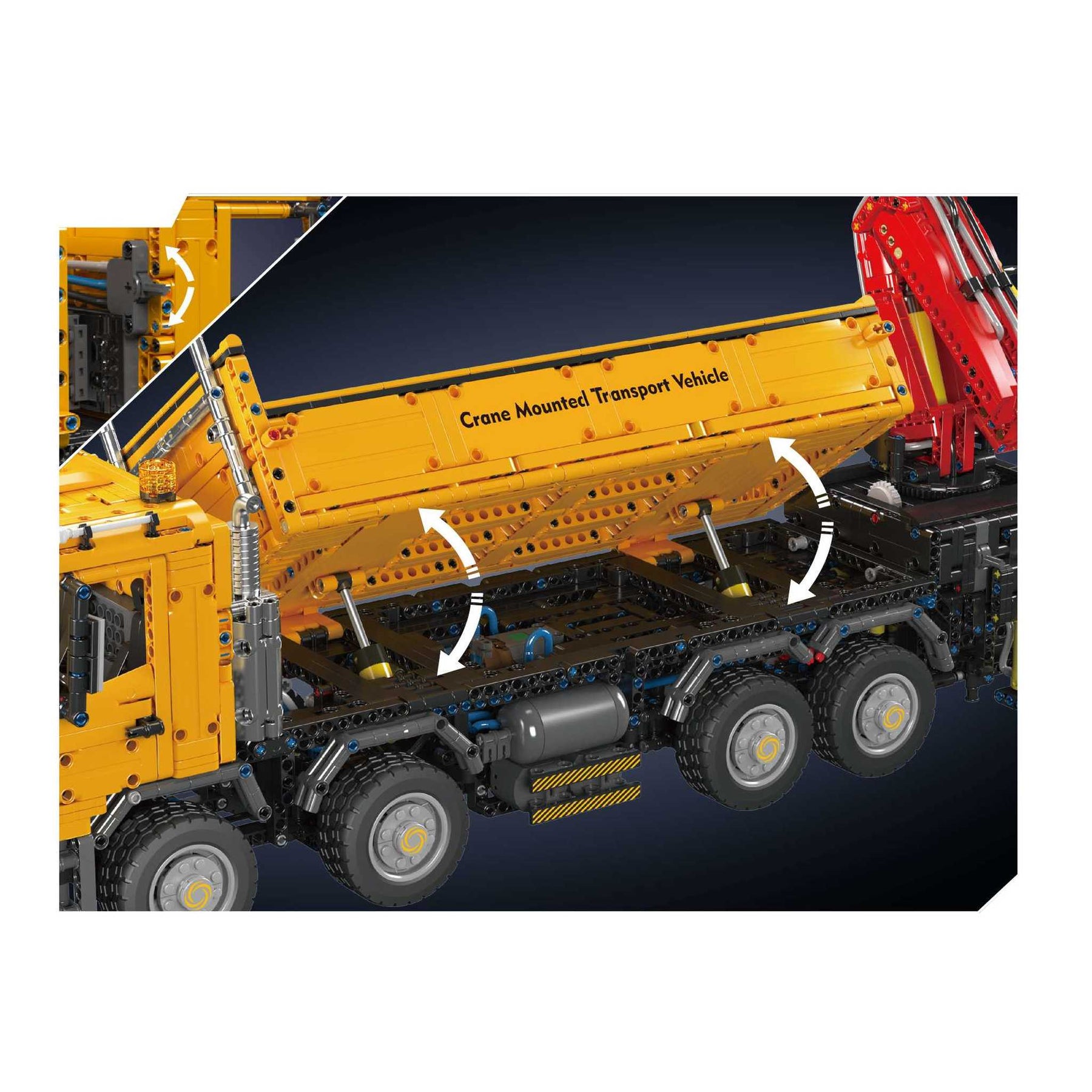 17050 - Kran Truck (Mould King)