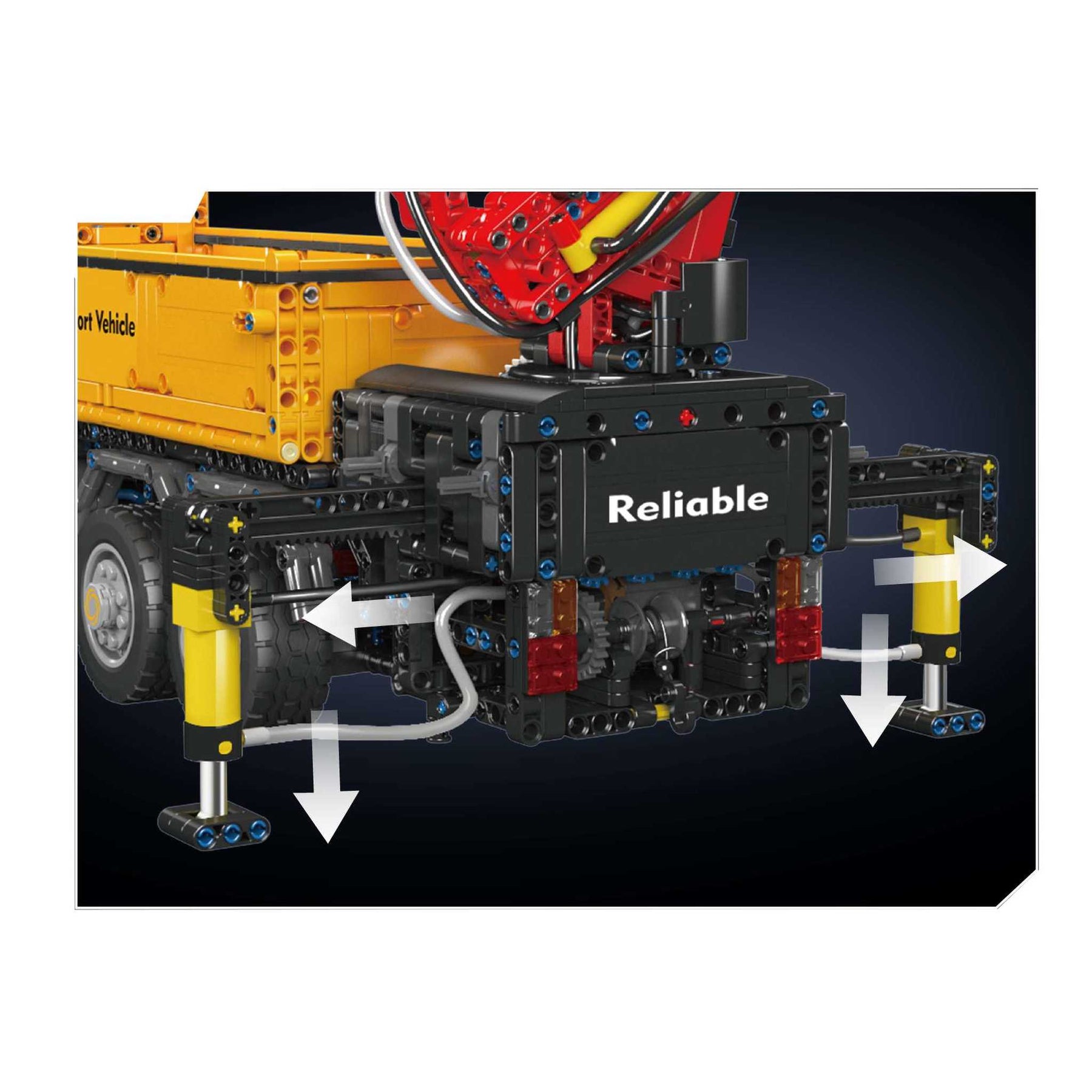 17050 - Kran Truck (Mould King)