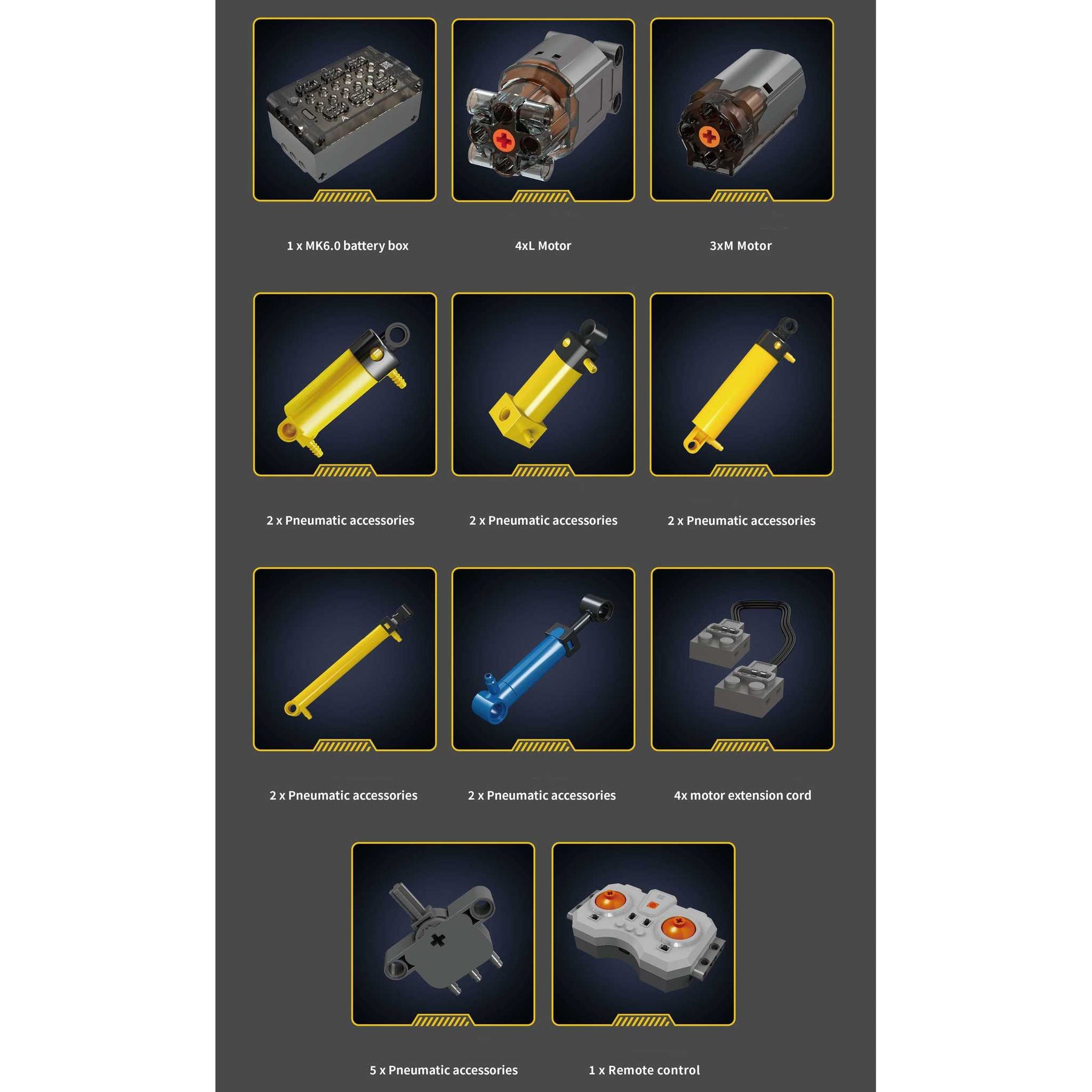 17050 - Kran Truck (Mould King)