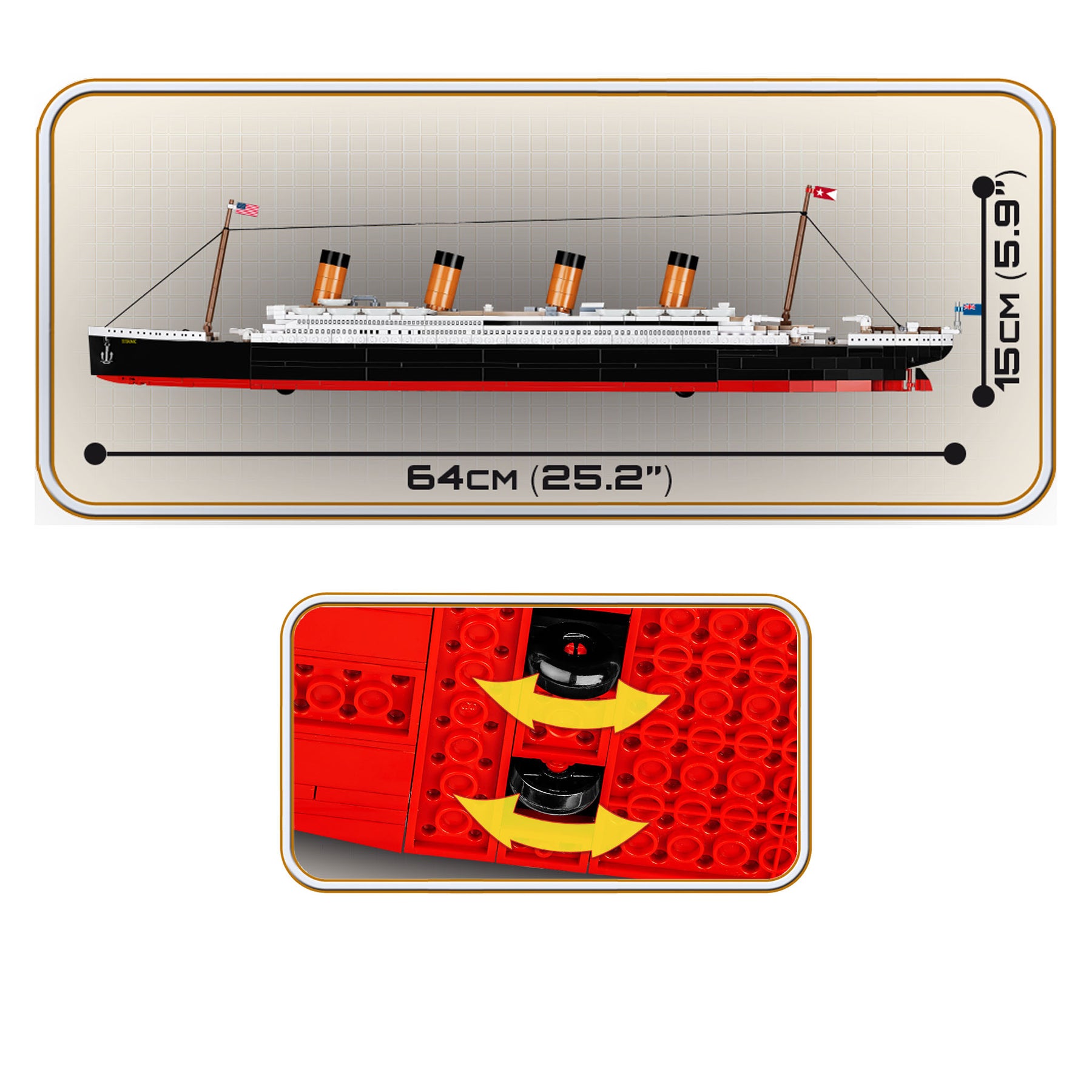 1929 - R.M.S. Titanic (Cobi)