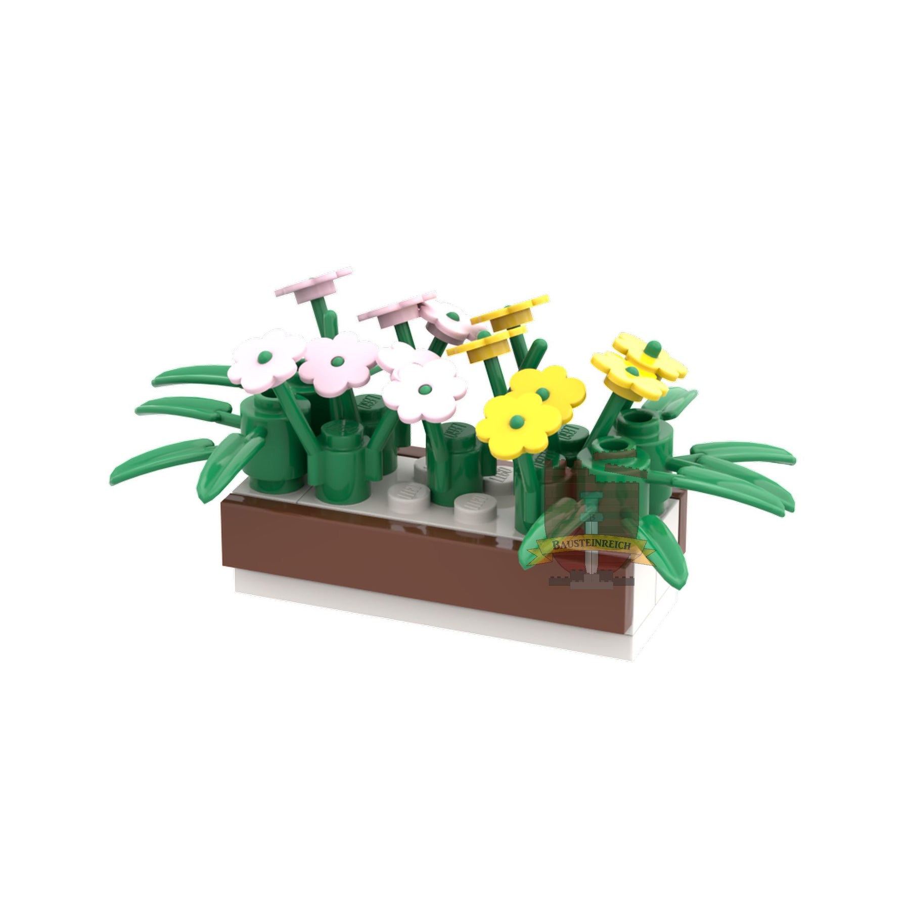 LB-20017 - Blumenbeet groß (Lonestar Bricks)