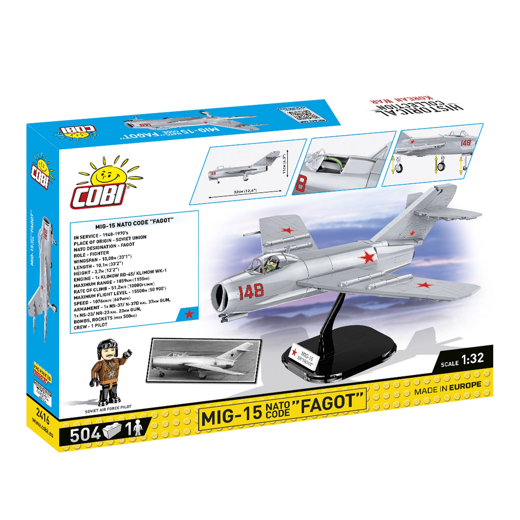 2416 - MIG-15 "Fagot" (Cobi)