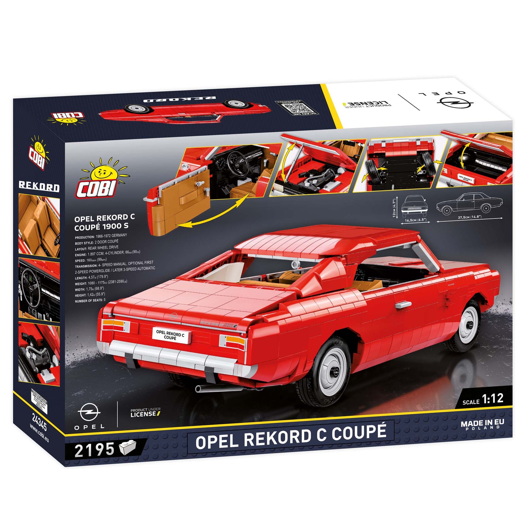 24345 - Opel Rekord C Coupe (Cobi)