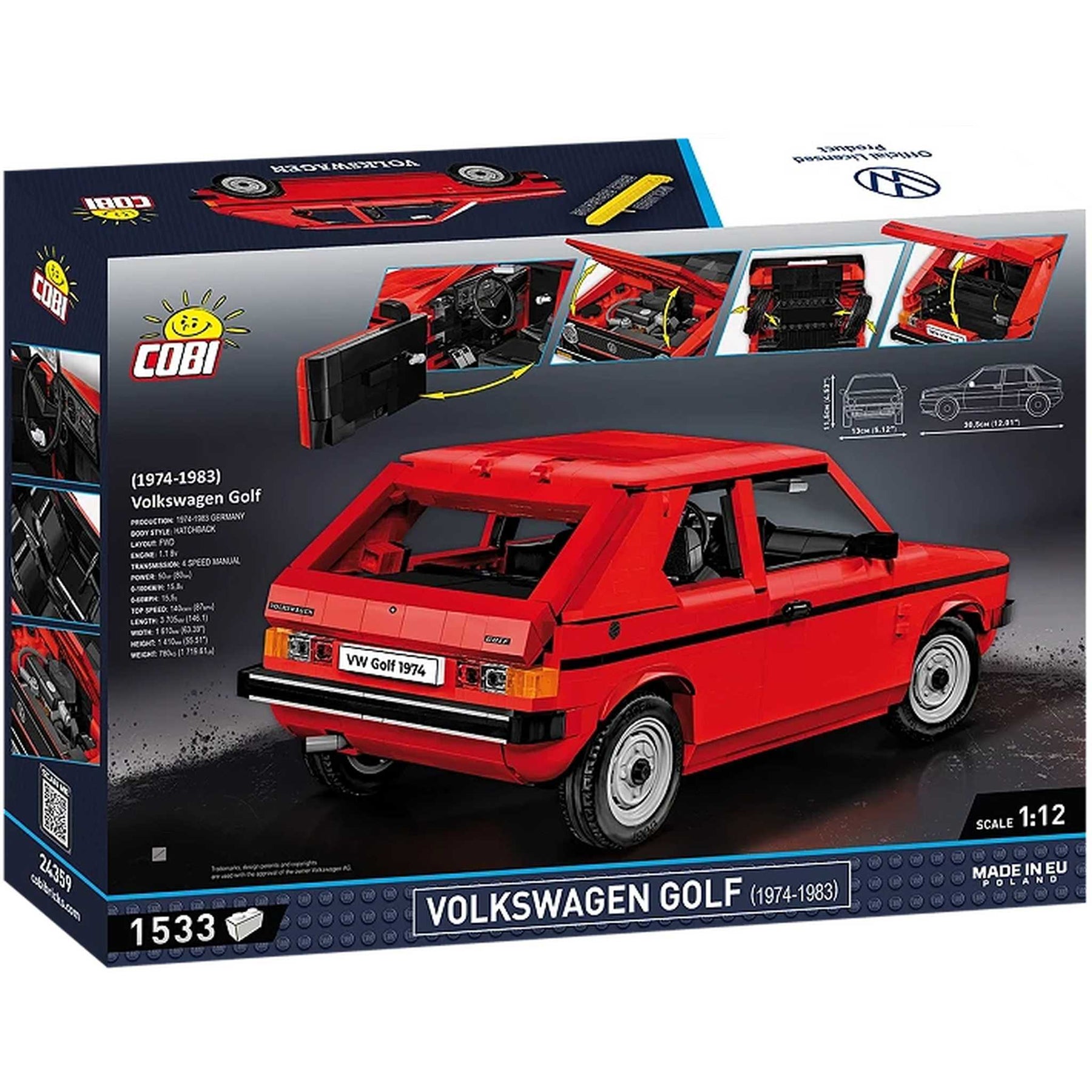 CB-24359 - VW Golf 1974-1983 (Cobi)
