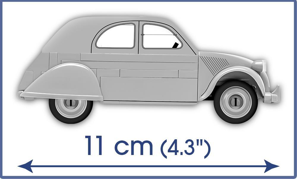 24510 - Citroen 2CV Type A 1949 (Cobi)