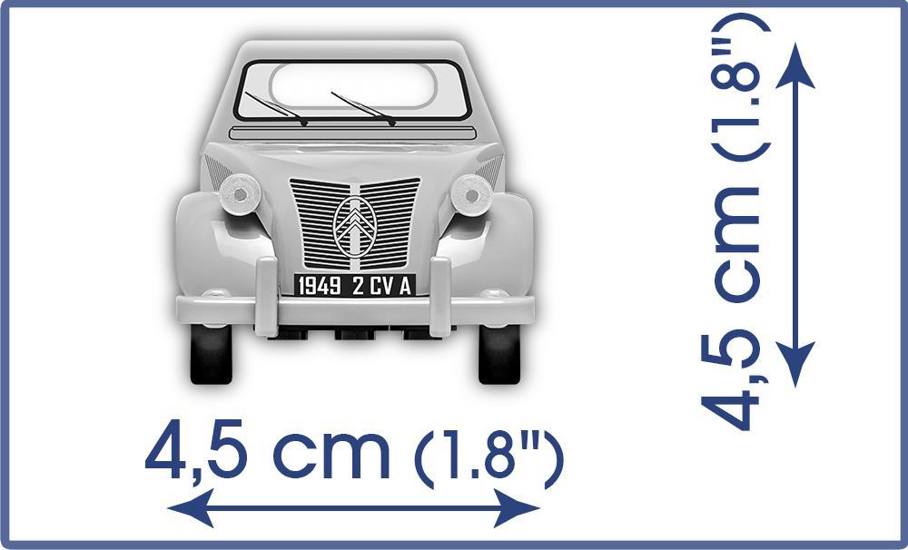 24510 - Citroen 2CV Type A 1949 (Cobi)