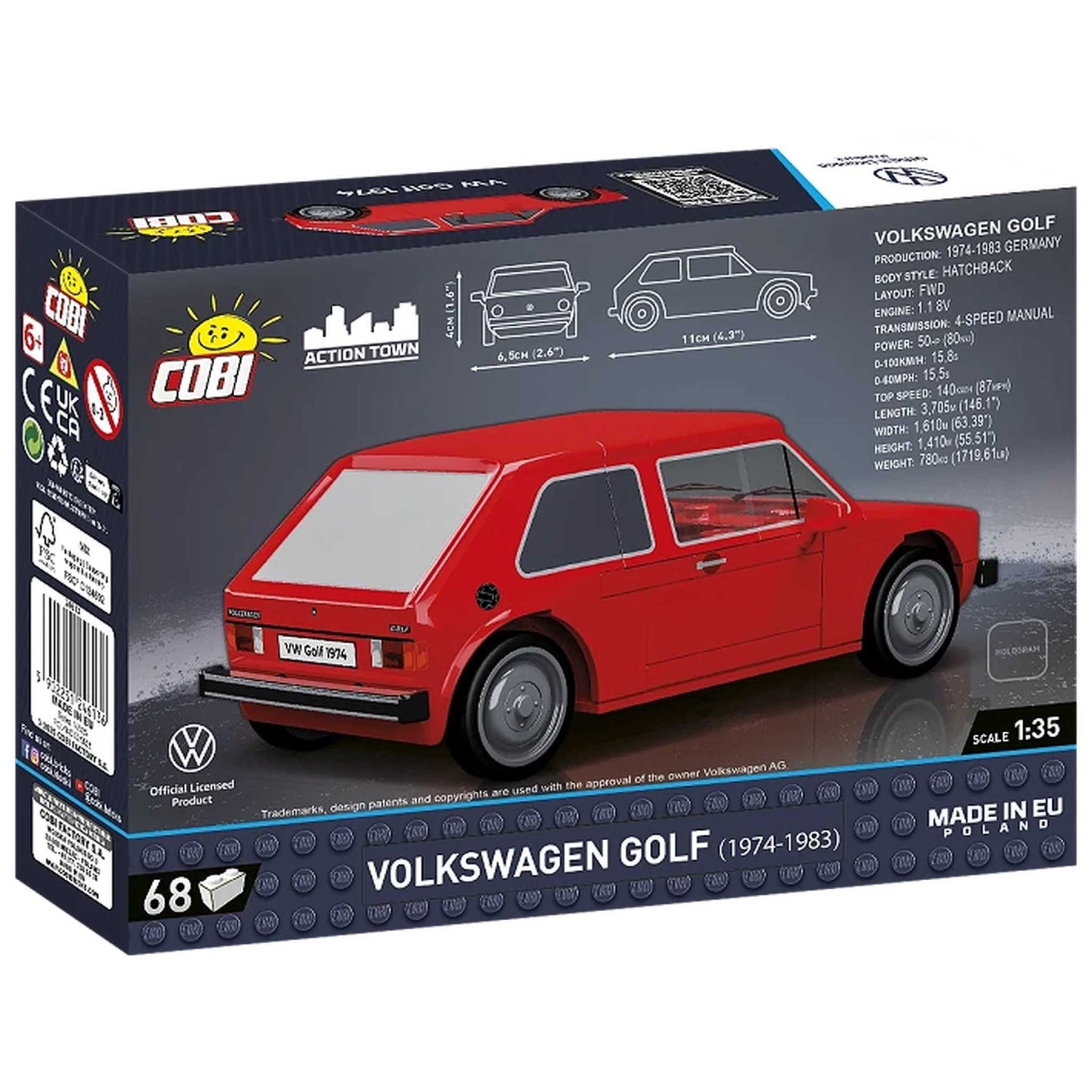 CB-24613 - VW Golf 1974-1983 (Cobi)