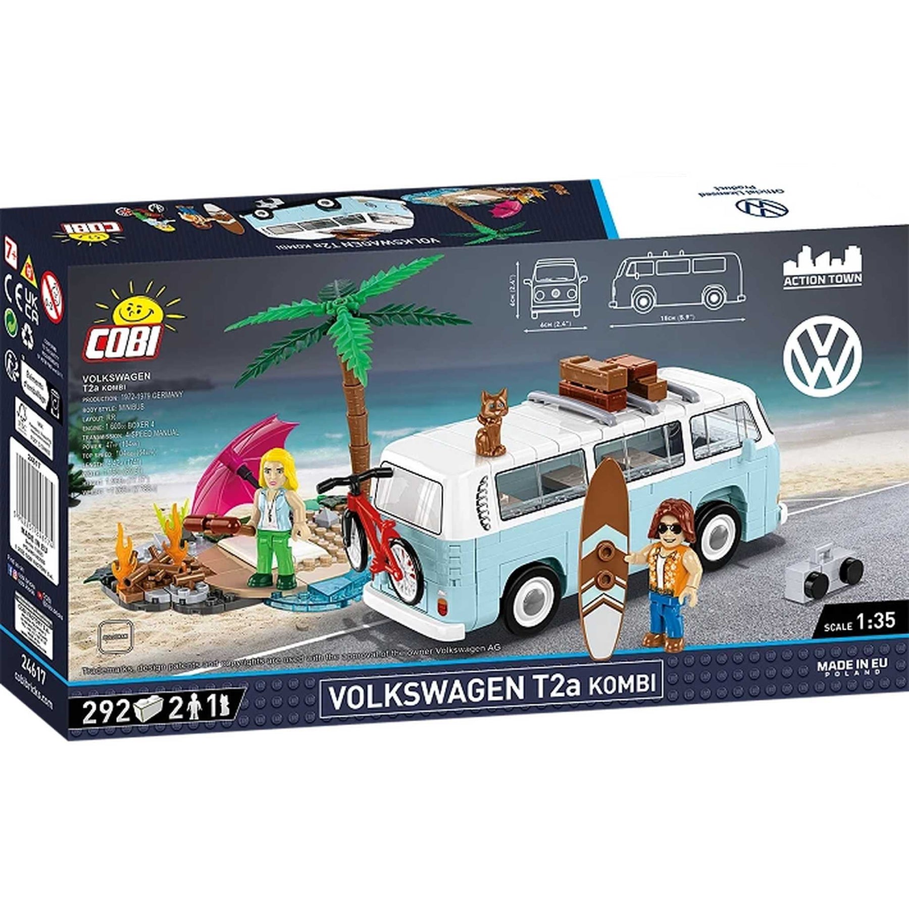 CB-24617 - VW T2a Kombi (Cobi)