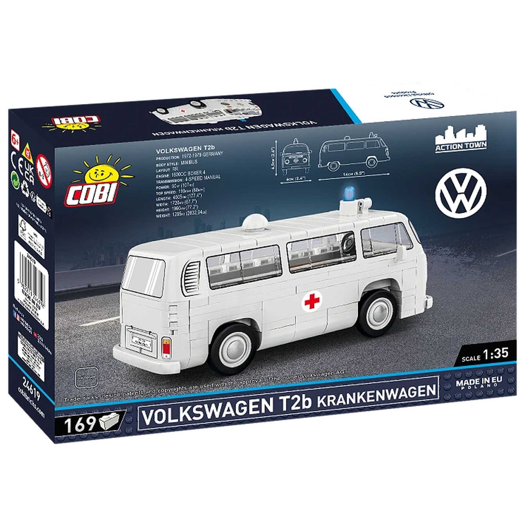 CB-24619 - VW T2b Krankenwagen (Cobi)