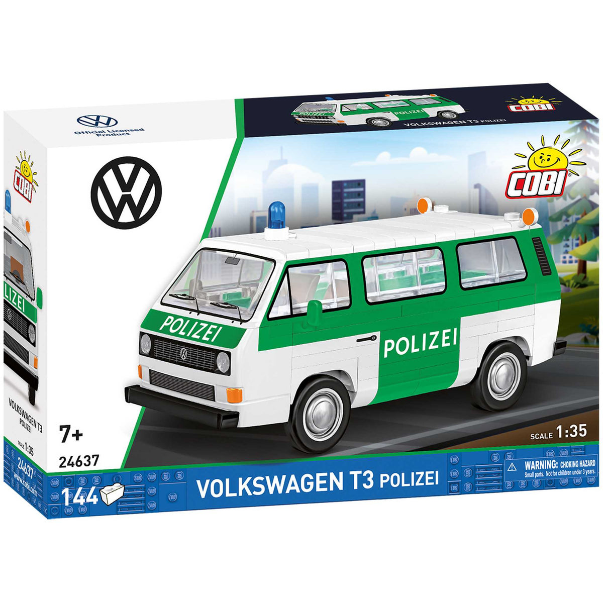 CB-24637 - VW T3 Polizei (Cobi)