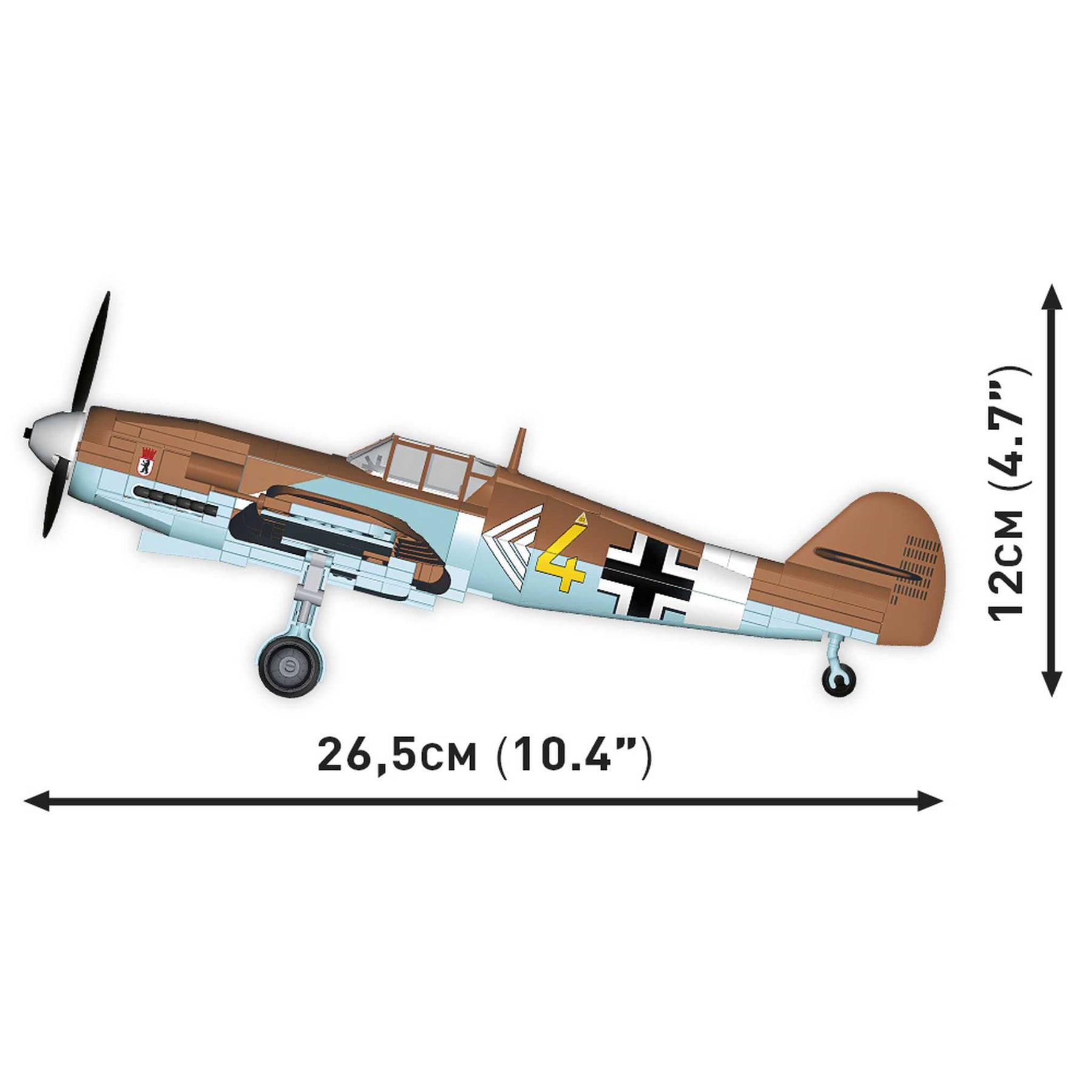 5761 - Messerschmitt BF 109G (Cobi)