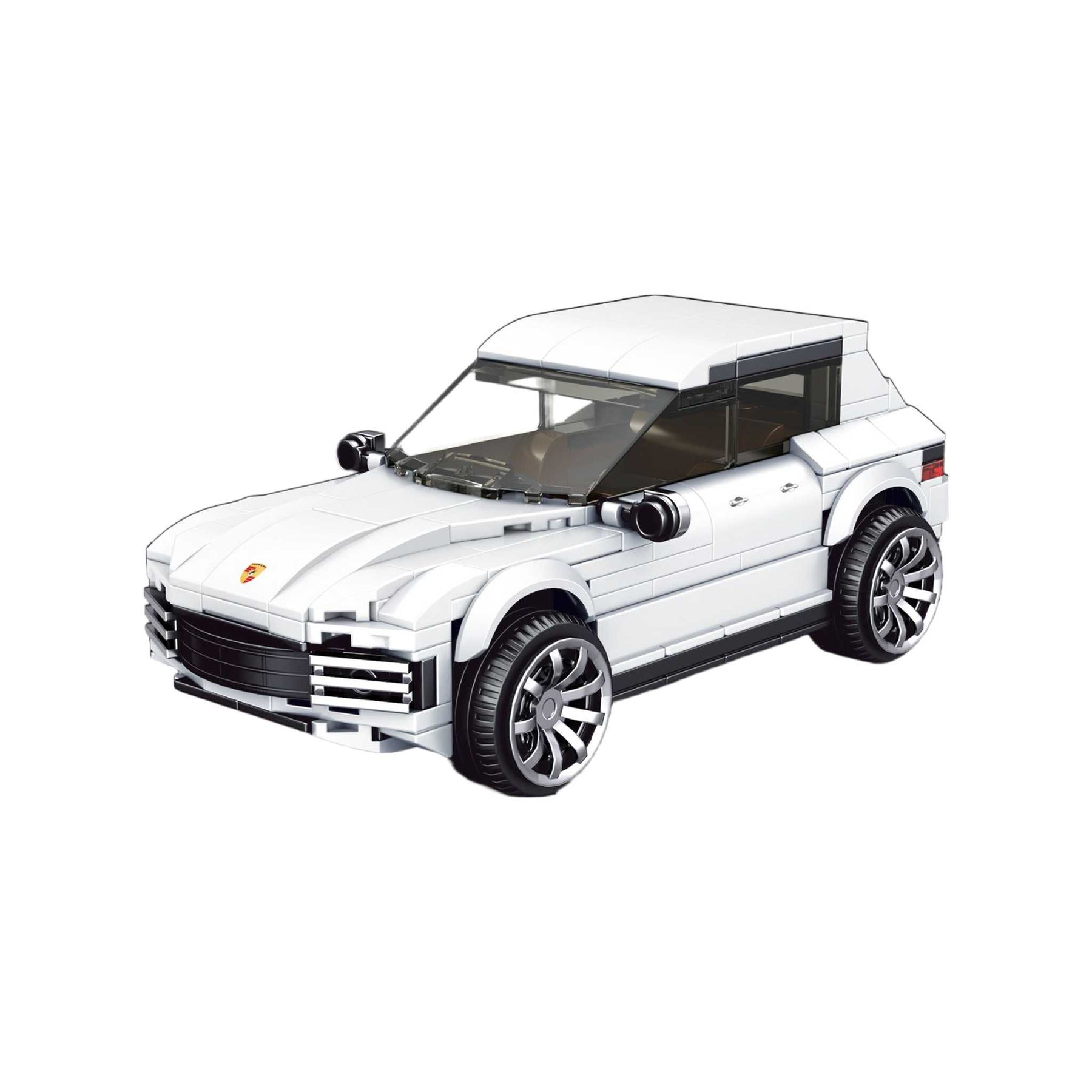 27025 - SUV weiß inkl. Vitrine (Mould King)