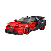 27027 - Sportwagen schwarz/rot inkl. Vitrine (Mould King)