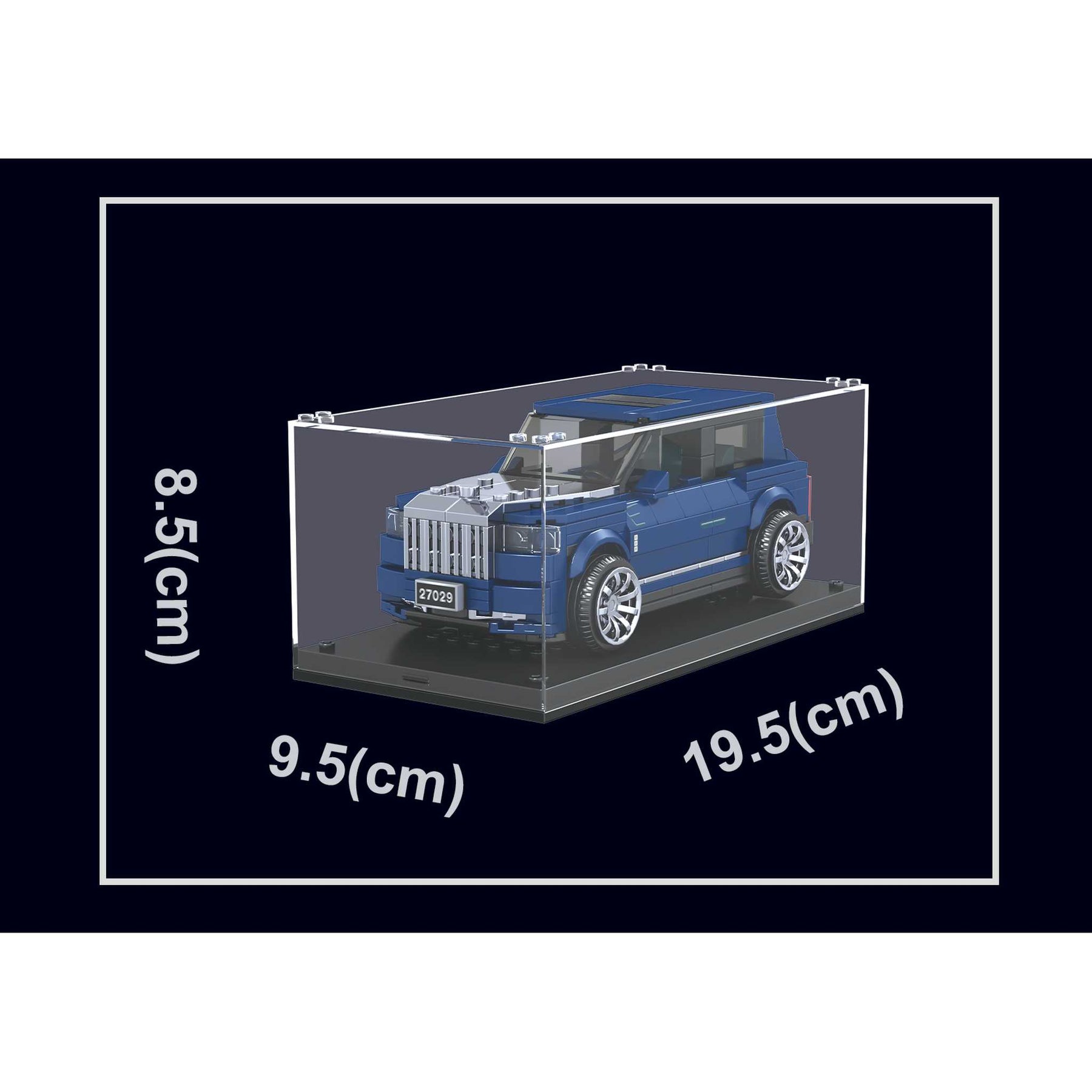 27029 - RR Luxus Limousine inkl. Vitrine (Mould King)