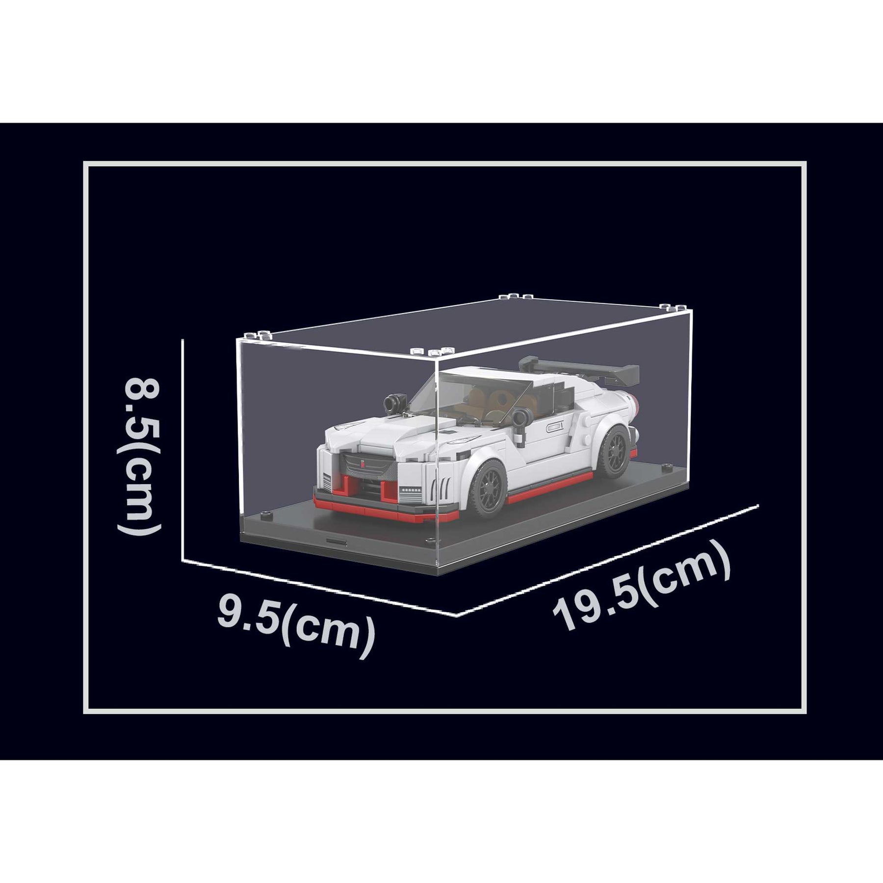 27031 - GTR inkl. Vitrine (Mould King)