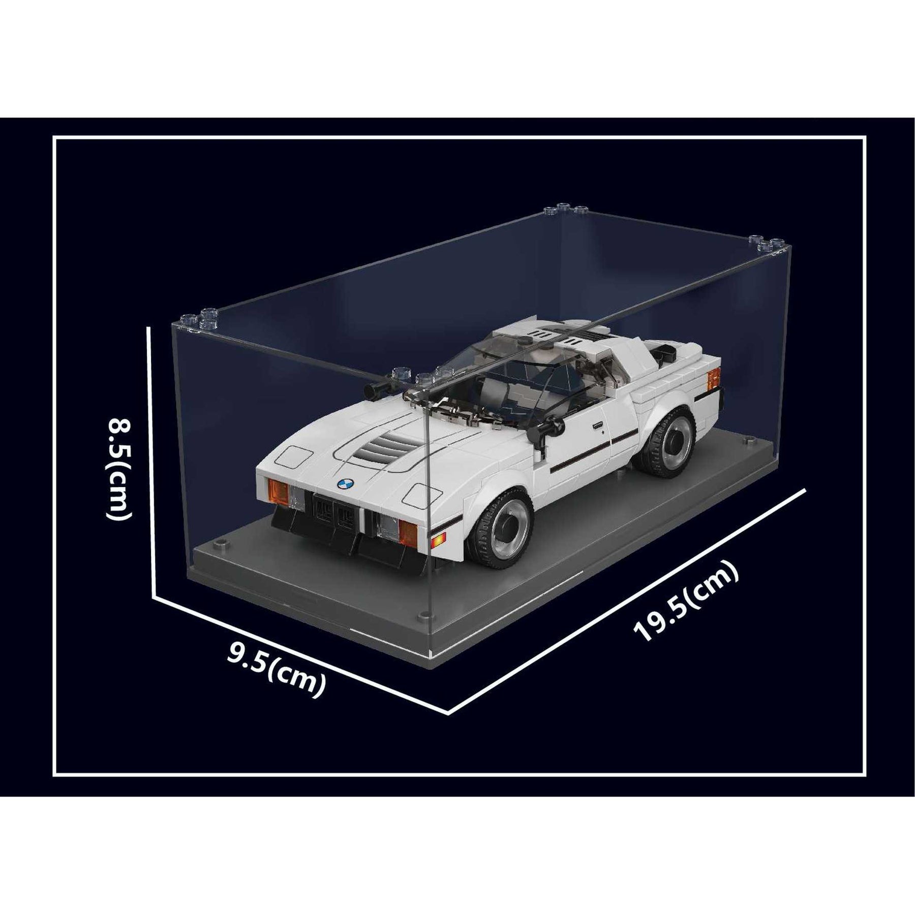 27036 - M1 Sportwagen inkl. Vitrine (Mould King)