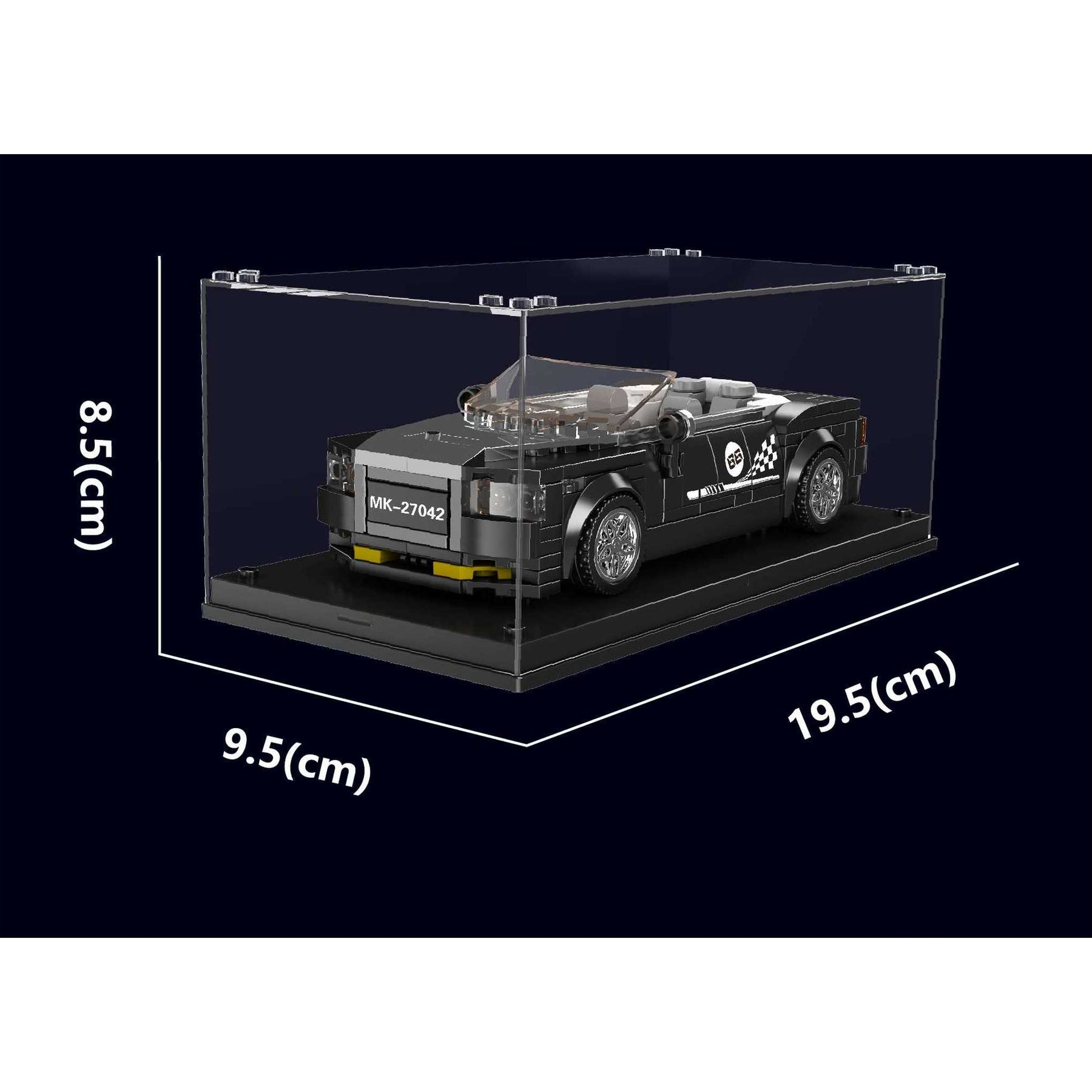 27042 - RR Cabrio inkl. Vitrine (Mould King)