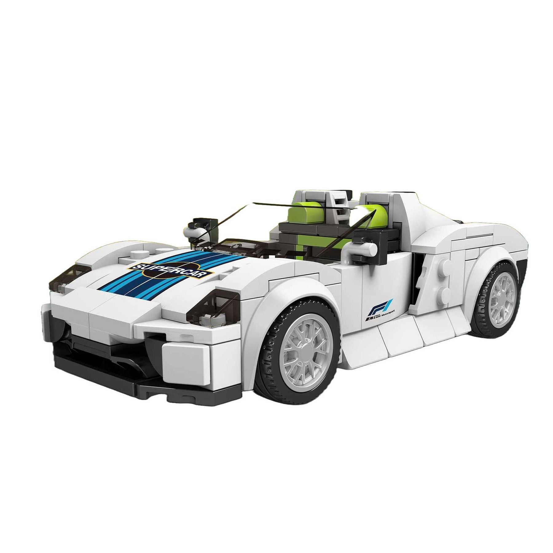 27044-Sportwagen 918 inkl. Vitrine (Mould King)
