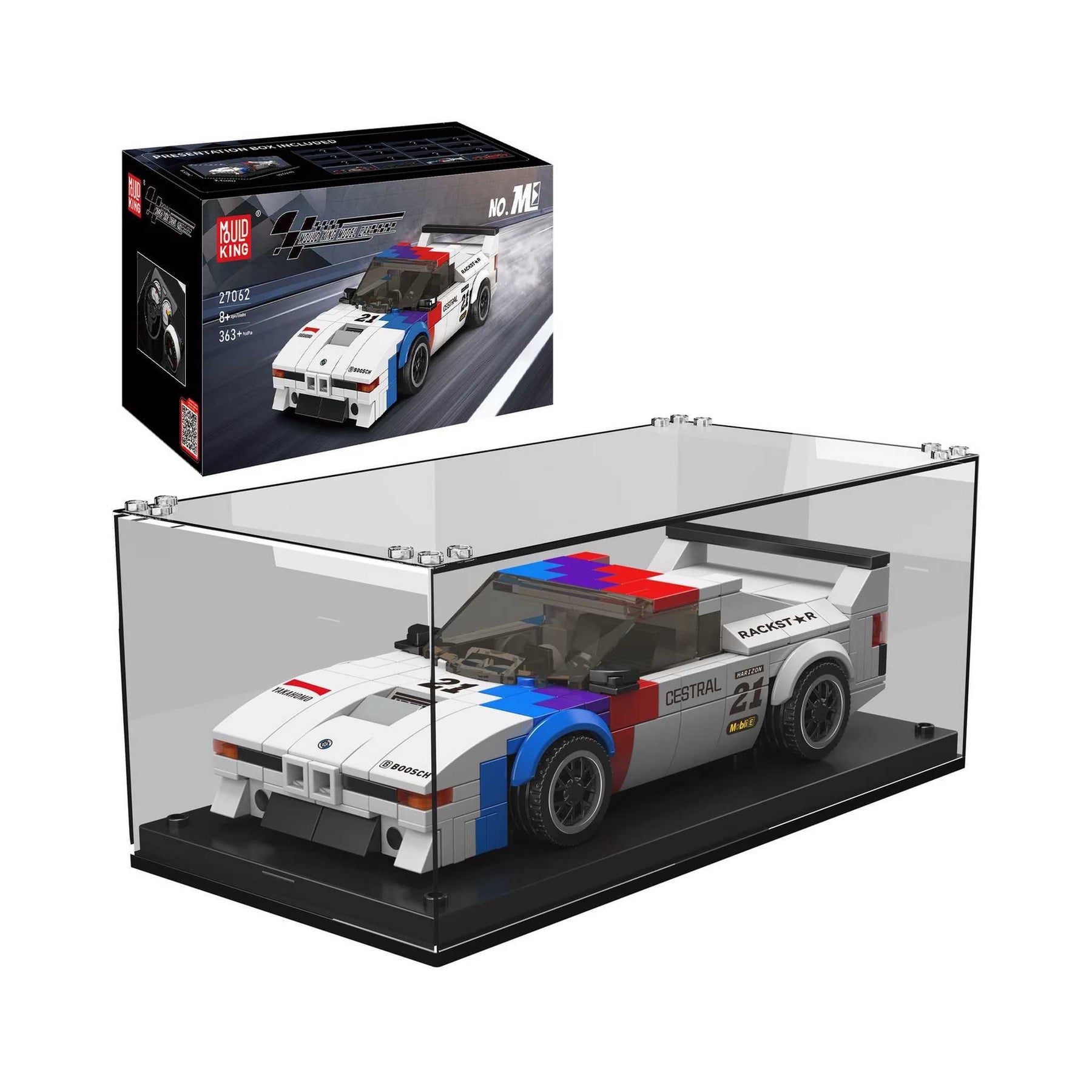 27062 - M1 Sportwagen inkl. Vitrine (Mould King)