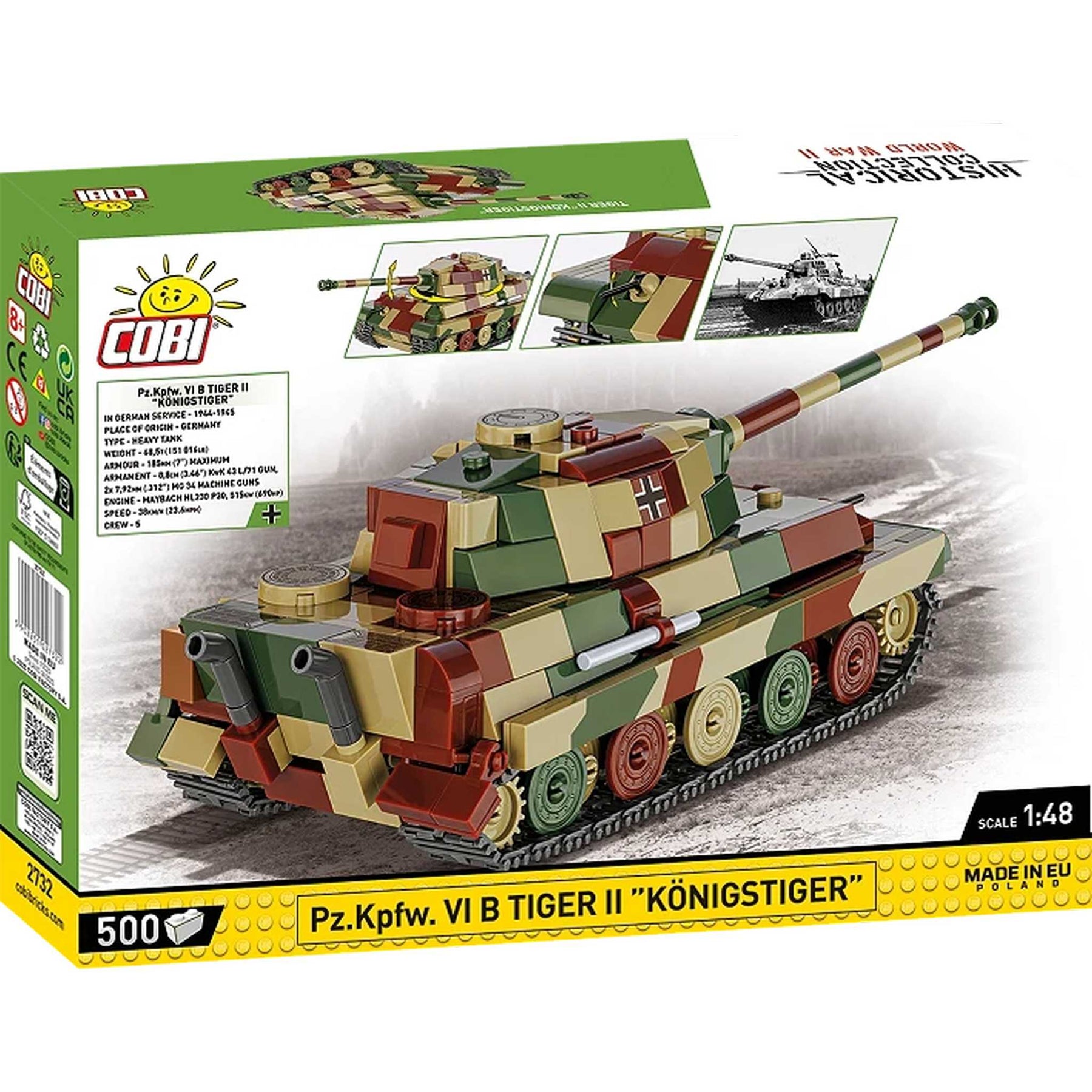 CB-2732 - Panzerkampfwagen VI B Tiger II Königstiger (Cobi)