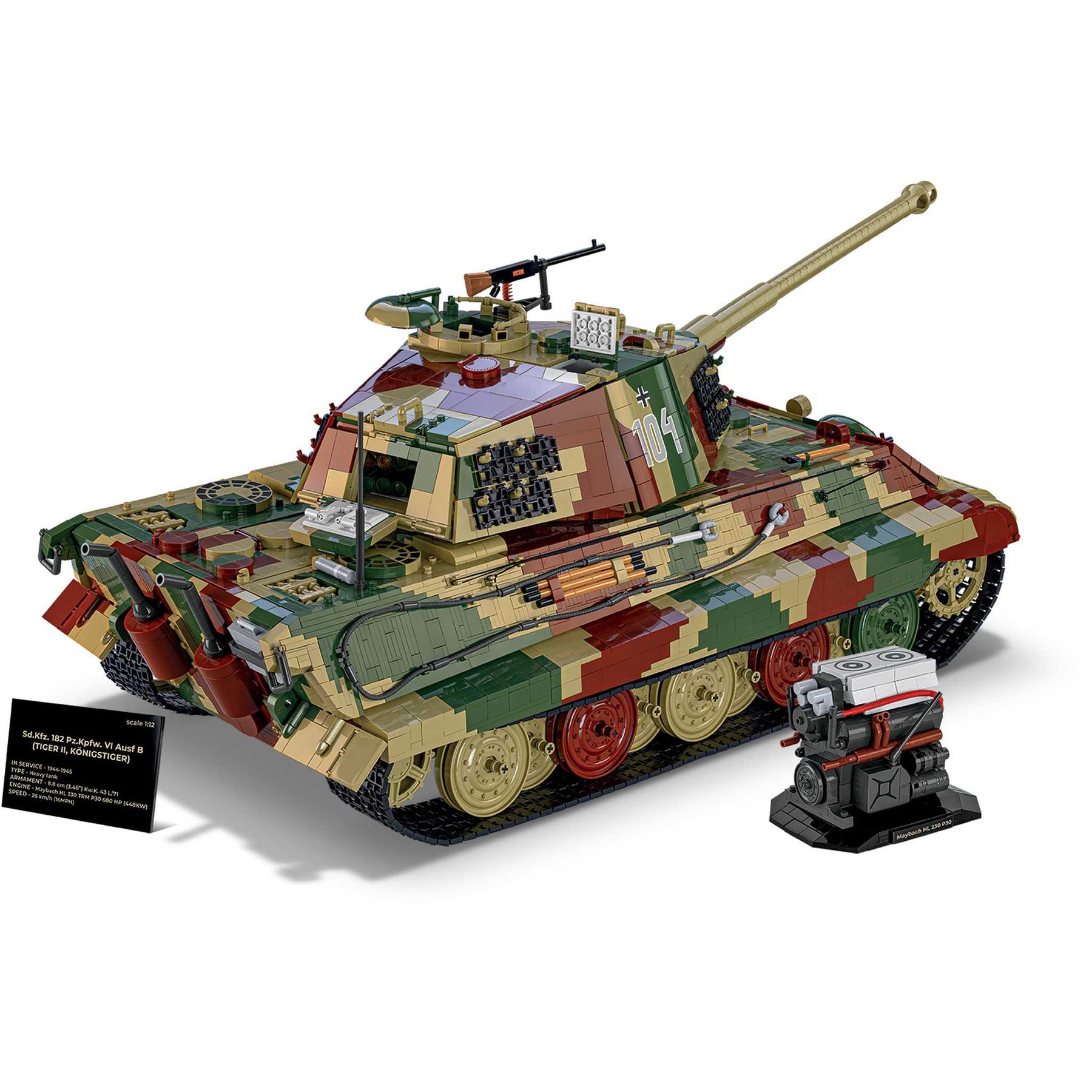 CB-2808 - Tiger II Königstiger (Cobi)