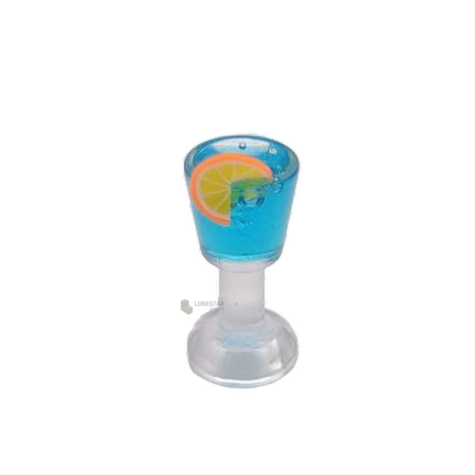 LB-30019 Cocktailglas blau (Lonestar Bricks)