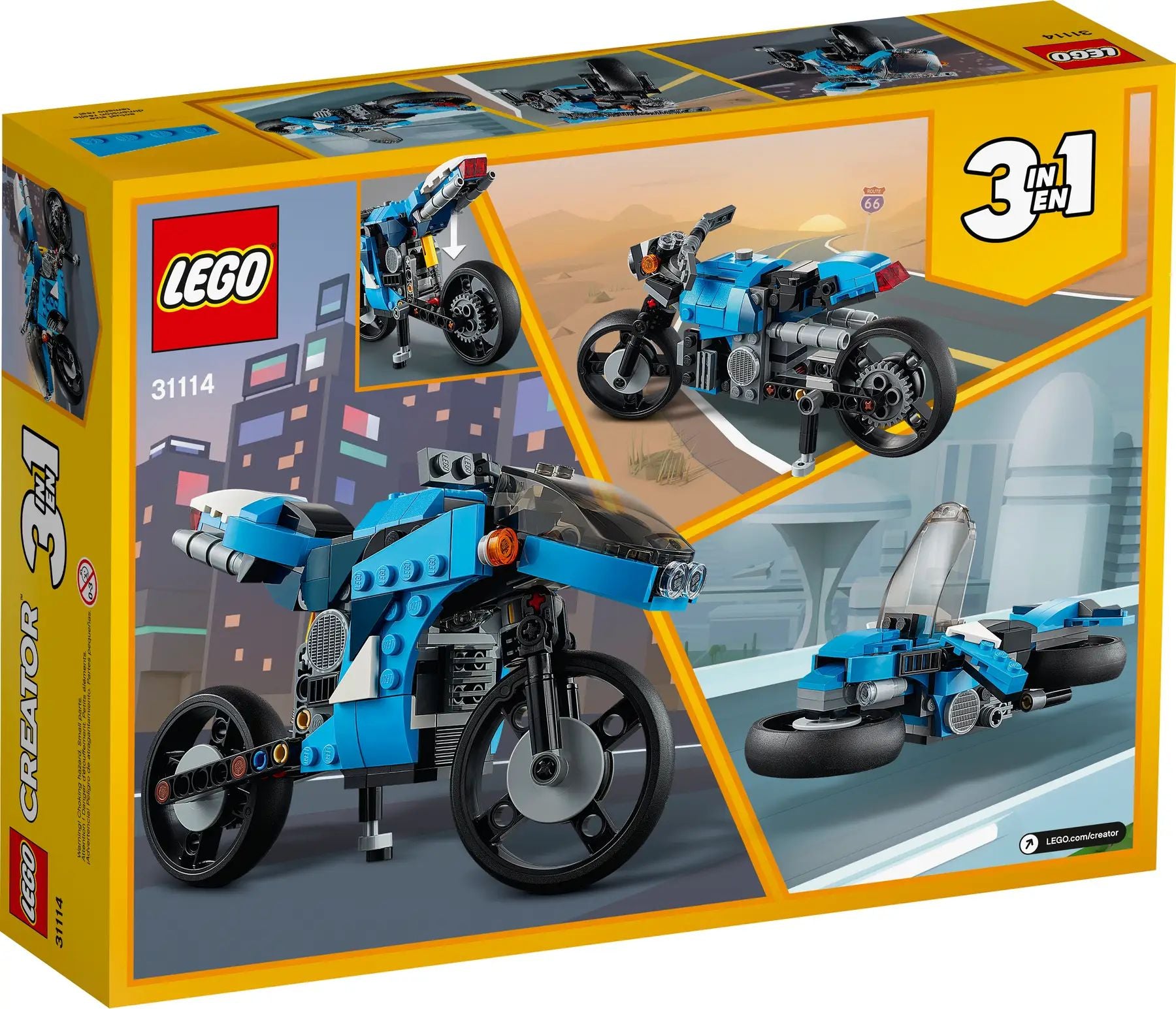 31114 - Geländemotorrad (Lego)