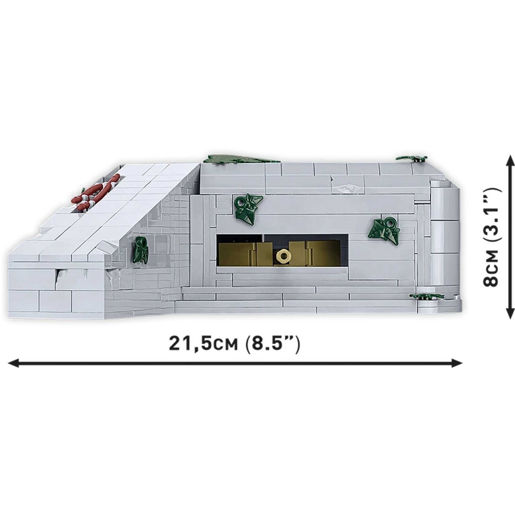 CB-3136 - Deutscher Bunker Regelbau 667 (Cobi)