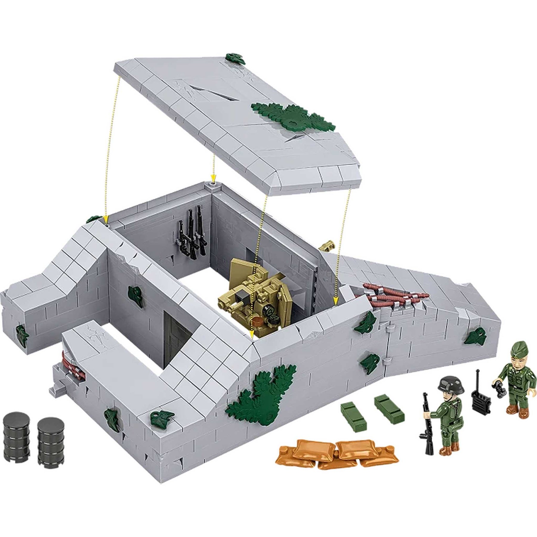 CB-3136 - Deutscher Bunker Regelbau 667 (Cobi)