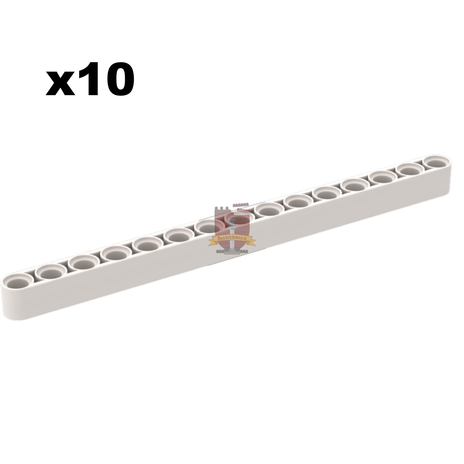 Technik Liftarm 1x15 trans clear 15 Stück (Gobricks)
