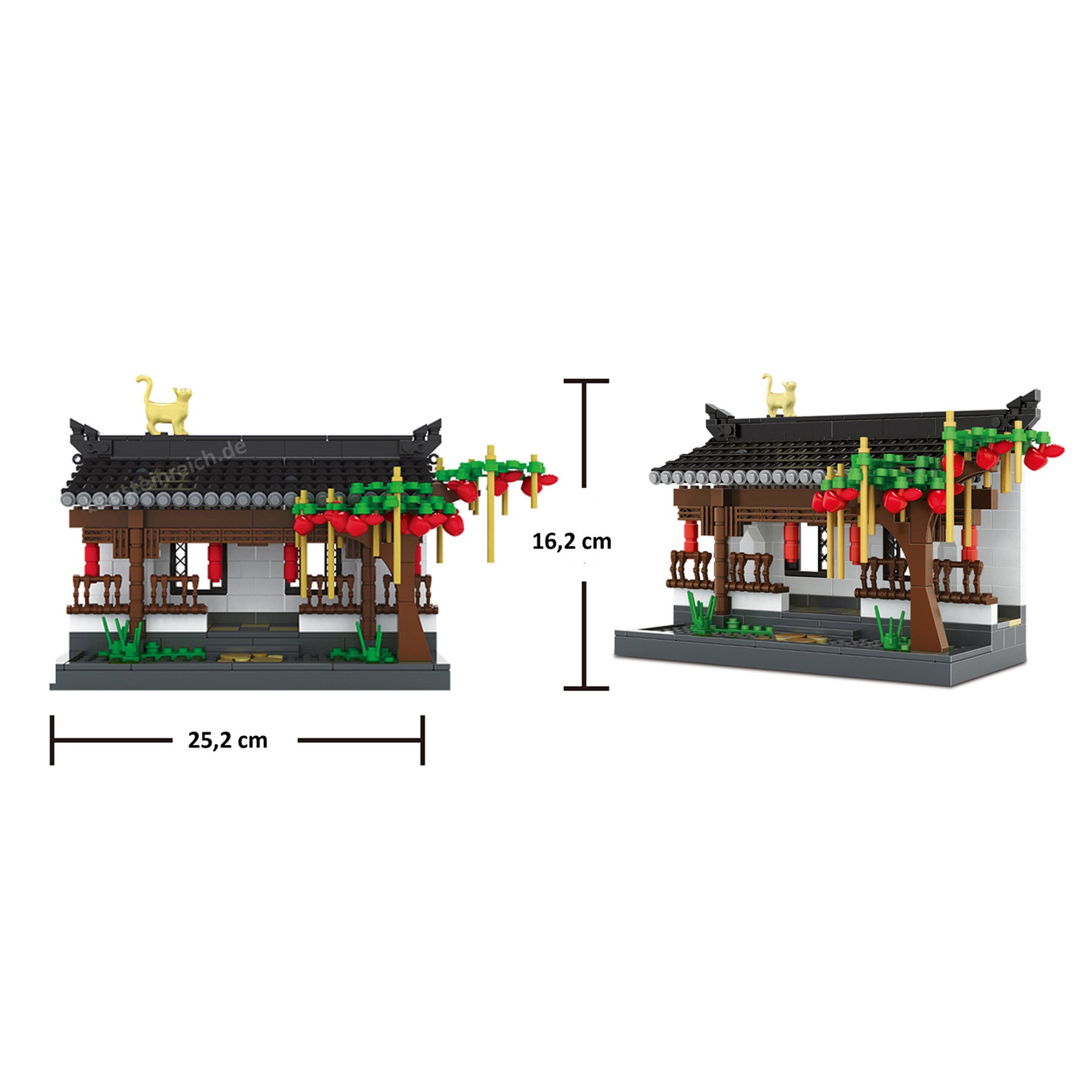 3312 - Chinesischer Korridor im Hui-Stil (Wange)