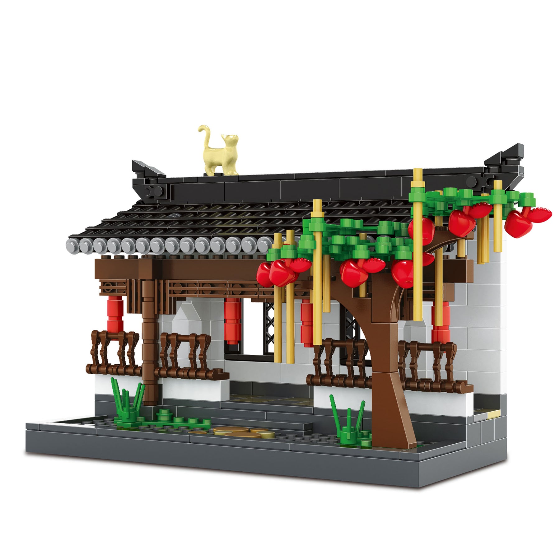 3312 - Chinesischer Korridor im Hui-Stil (Wange)