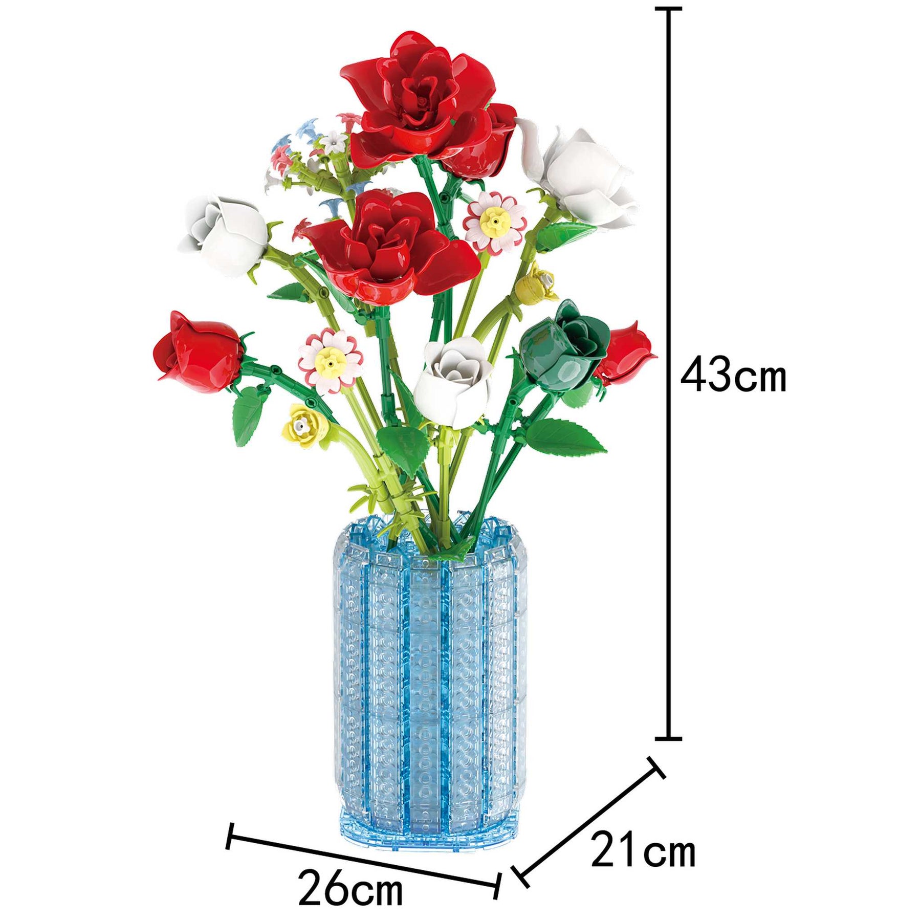 33801 - Rosen in der Vase (Baka)
