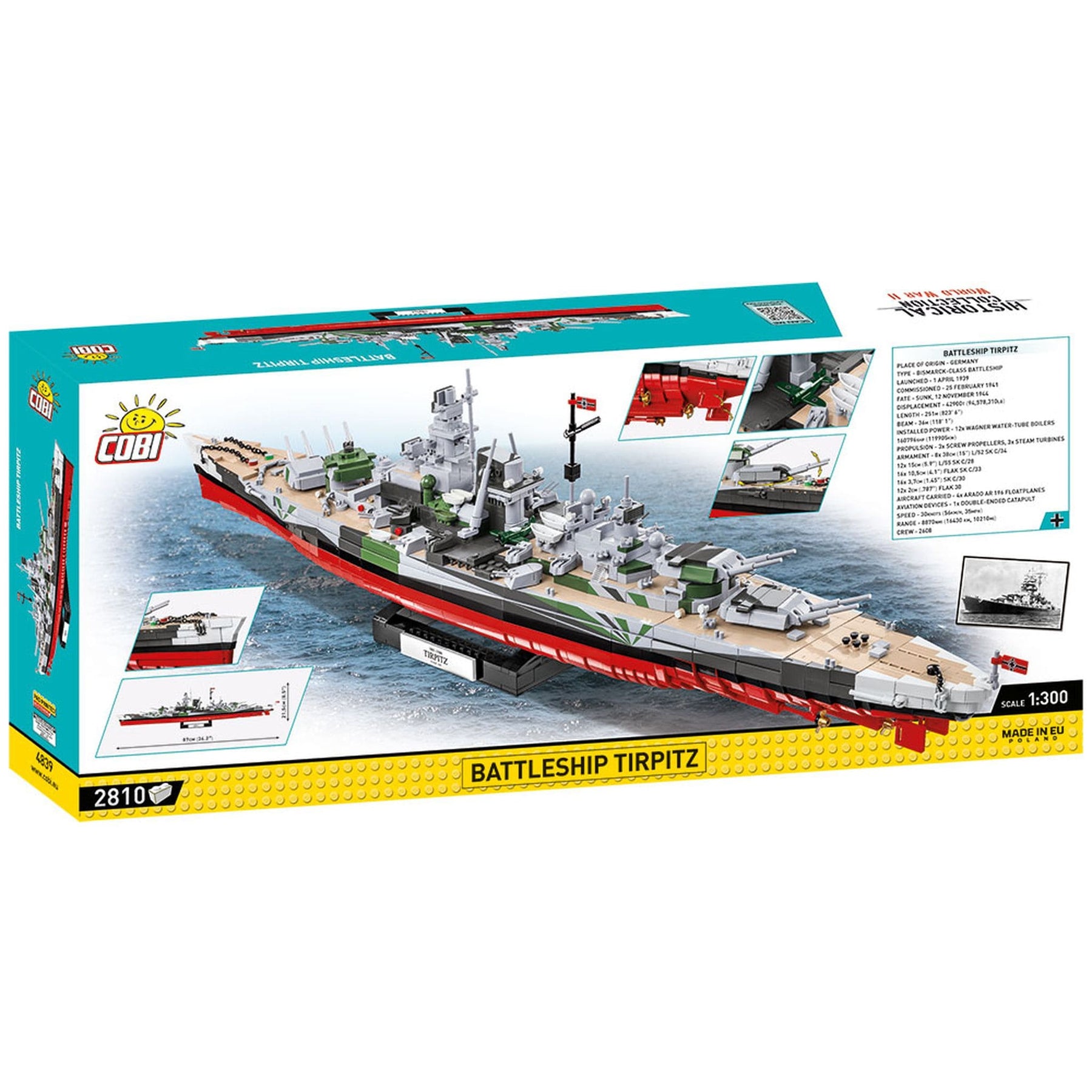 4839 - Schlachtschiff Tirpitz - Cobi
