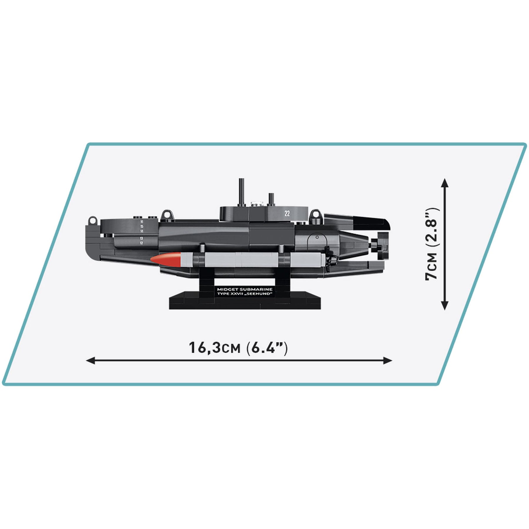 4846 - U-Boot XXVII Seehund (Cobi)