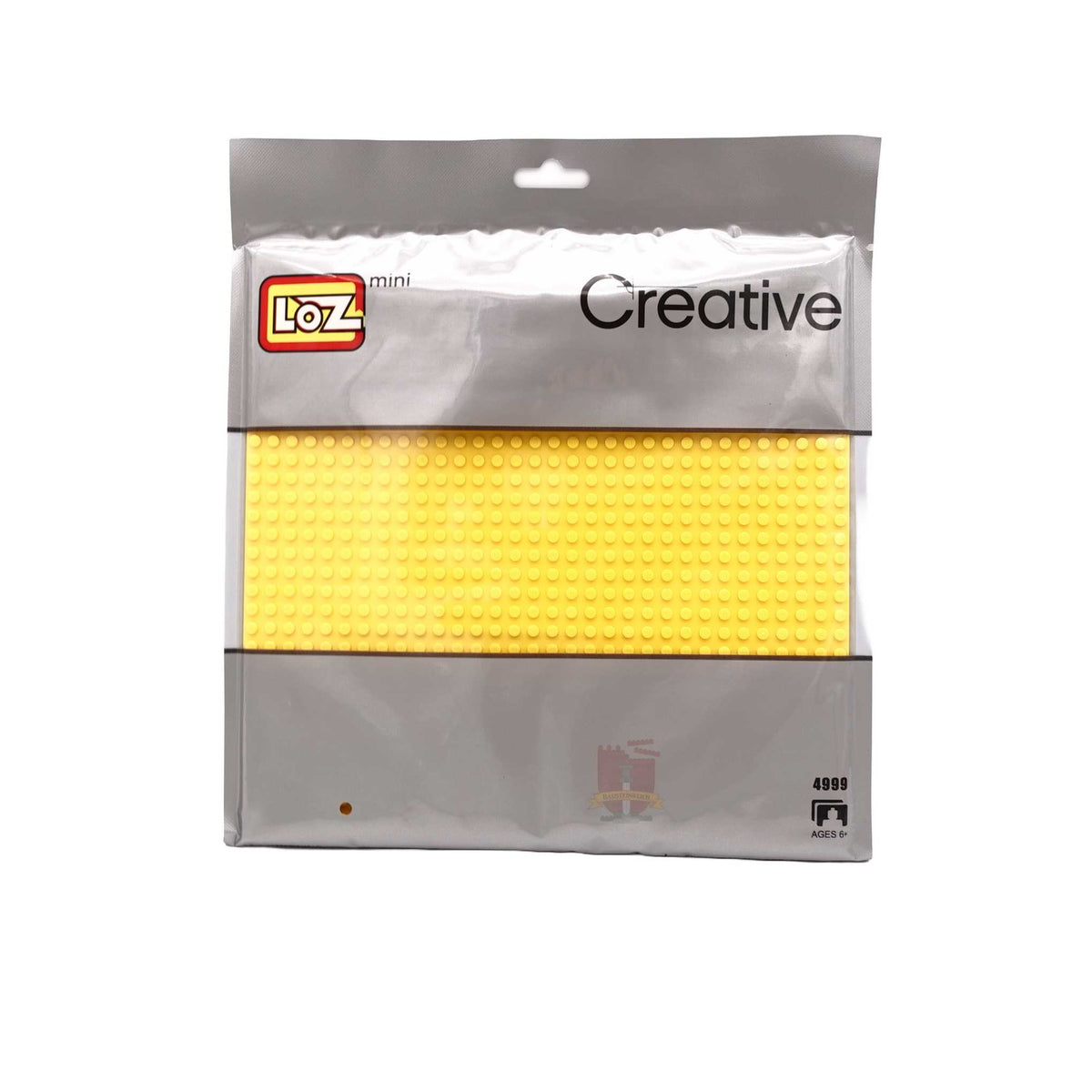 4999-2 - Baseplate 32x32 Yellow Minibricks (LOZ)