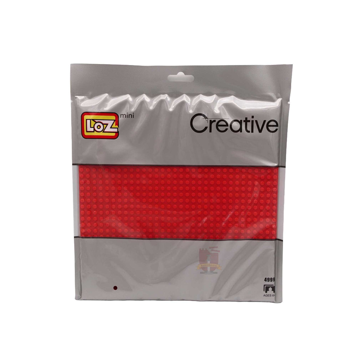 4999-1 - Baseplate 32x32 Red Minibricks (LOZ)