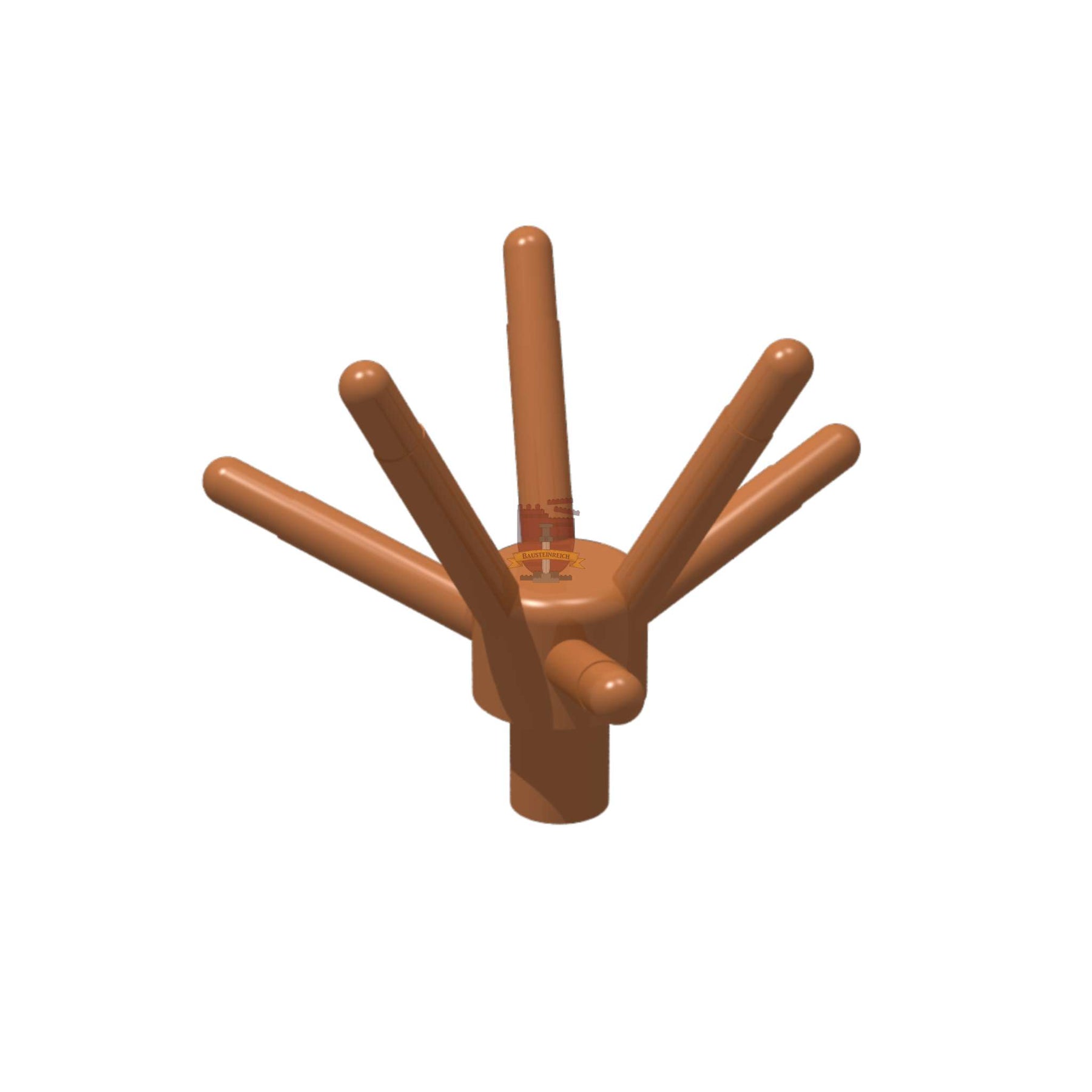 Pflanzenstengel dark orange 100 Stück (GoBricks)
