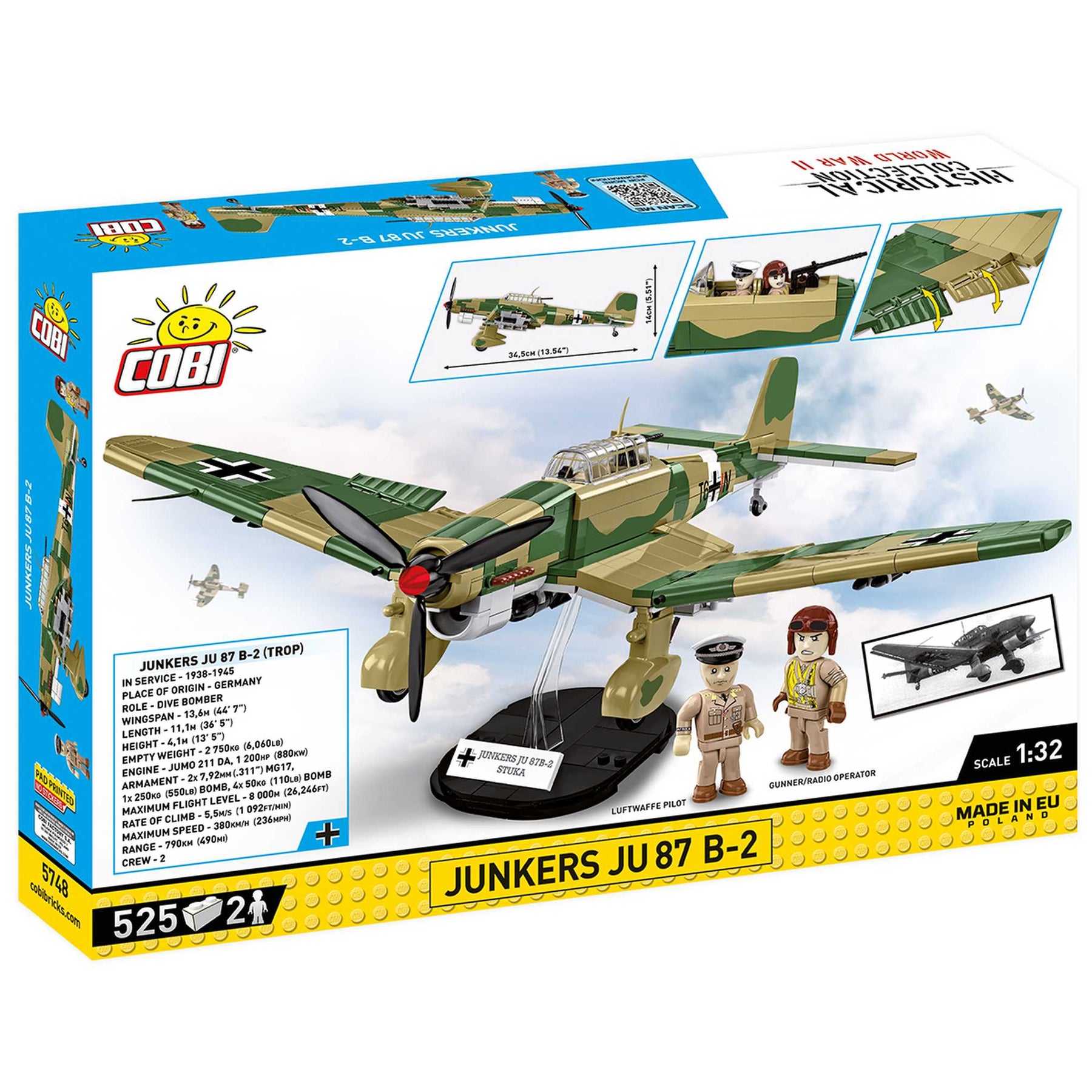 5748 - Junkers JU-87 B-2 Stuka(Cobi)