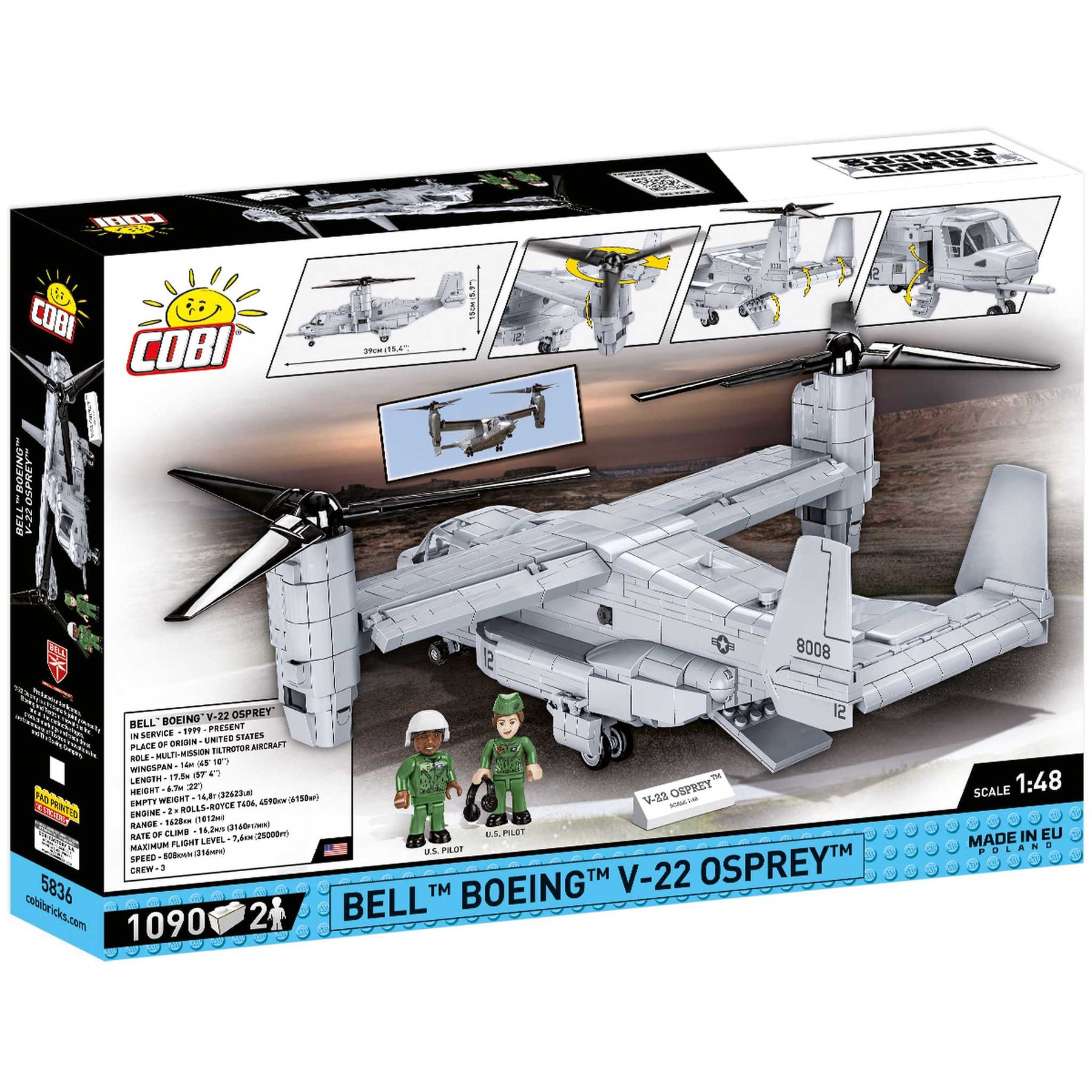 5836 - Bell Boeing V-22 Osprey (Cobi)