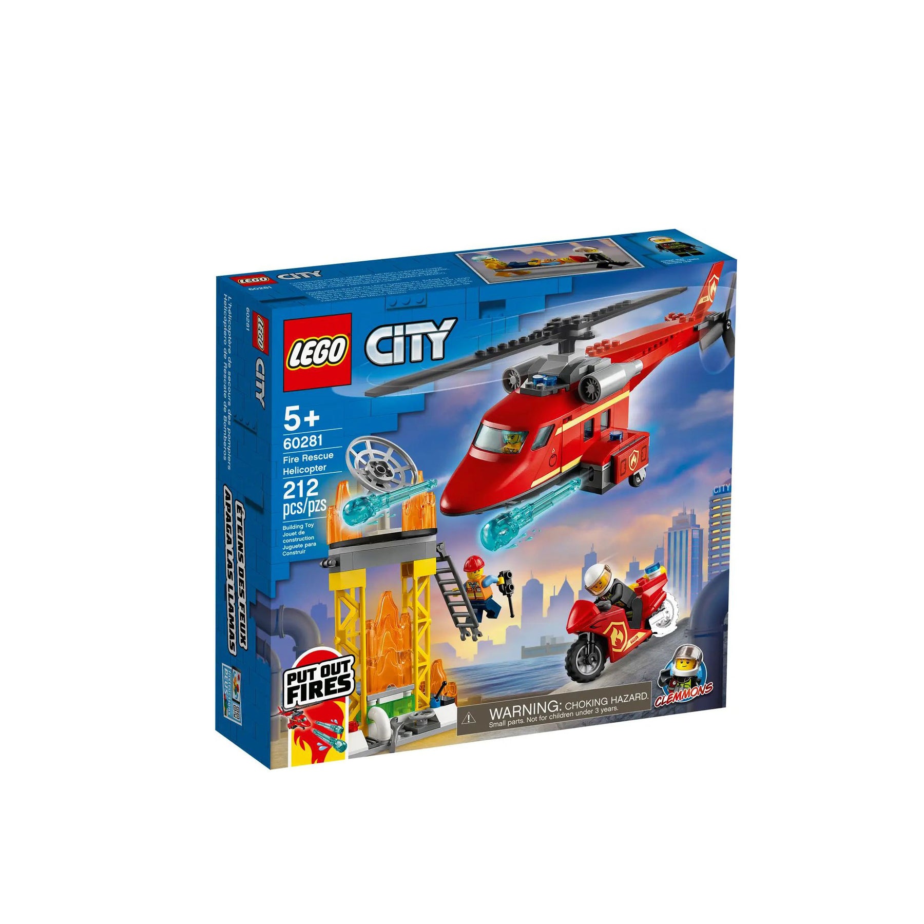 60281 - Feuerwehrhubschrauber (LEGO)