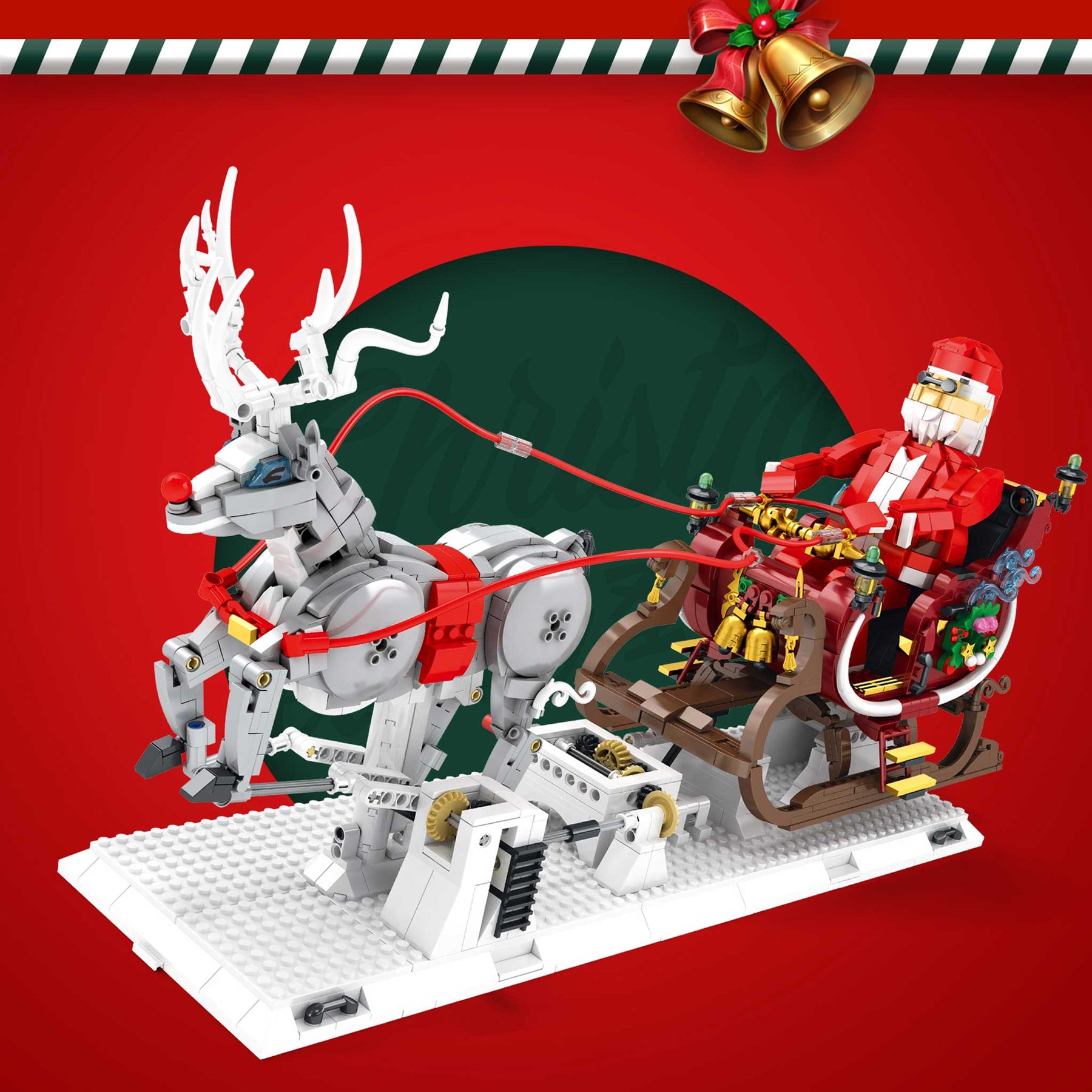 66002 - Weihnachtsschlitten (Reobrix)